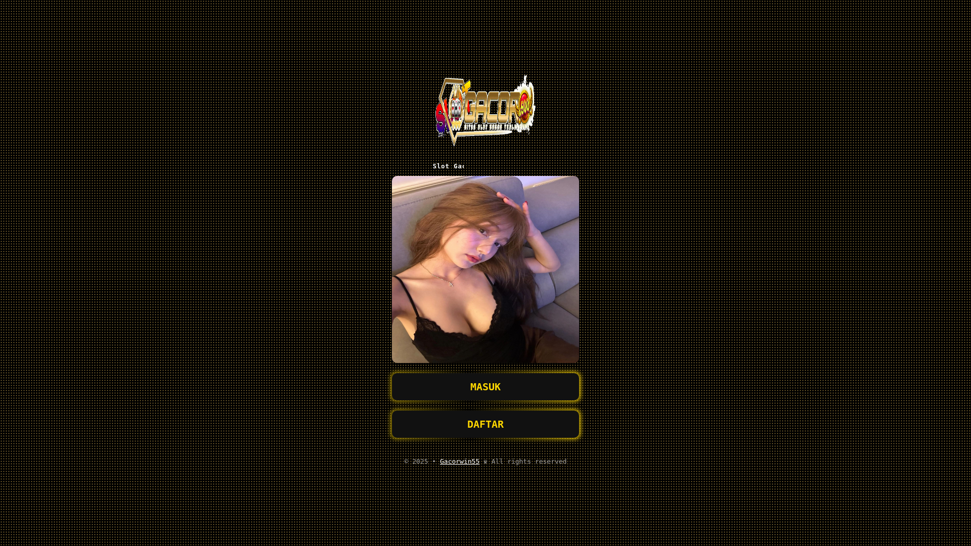 website screenshot of https://dijaminmenangbos.pages.dev/