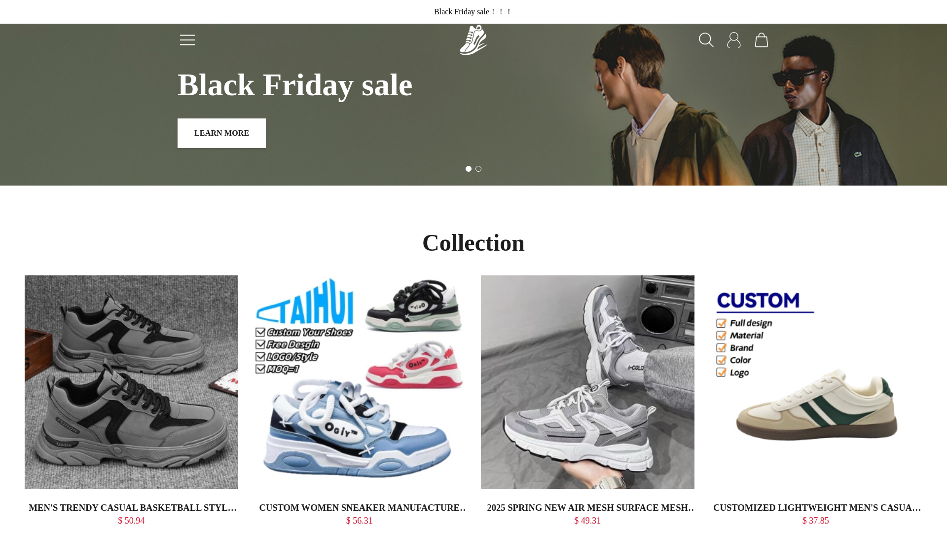 website screenshot of https://anitaerling.shop