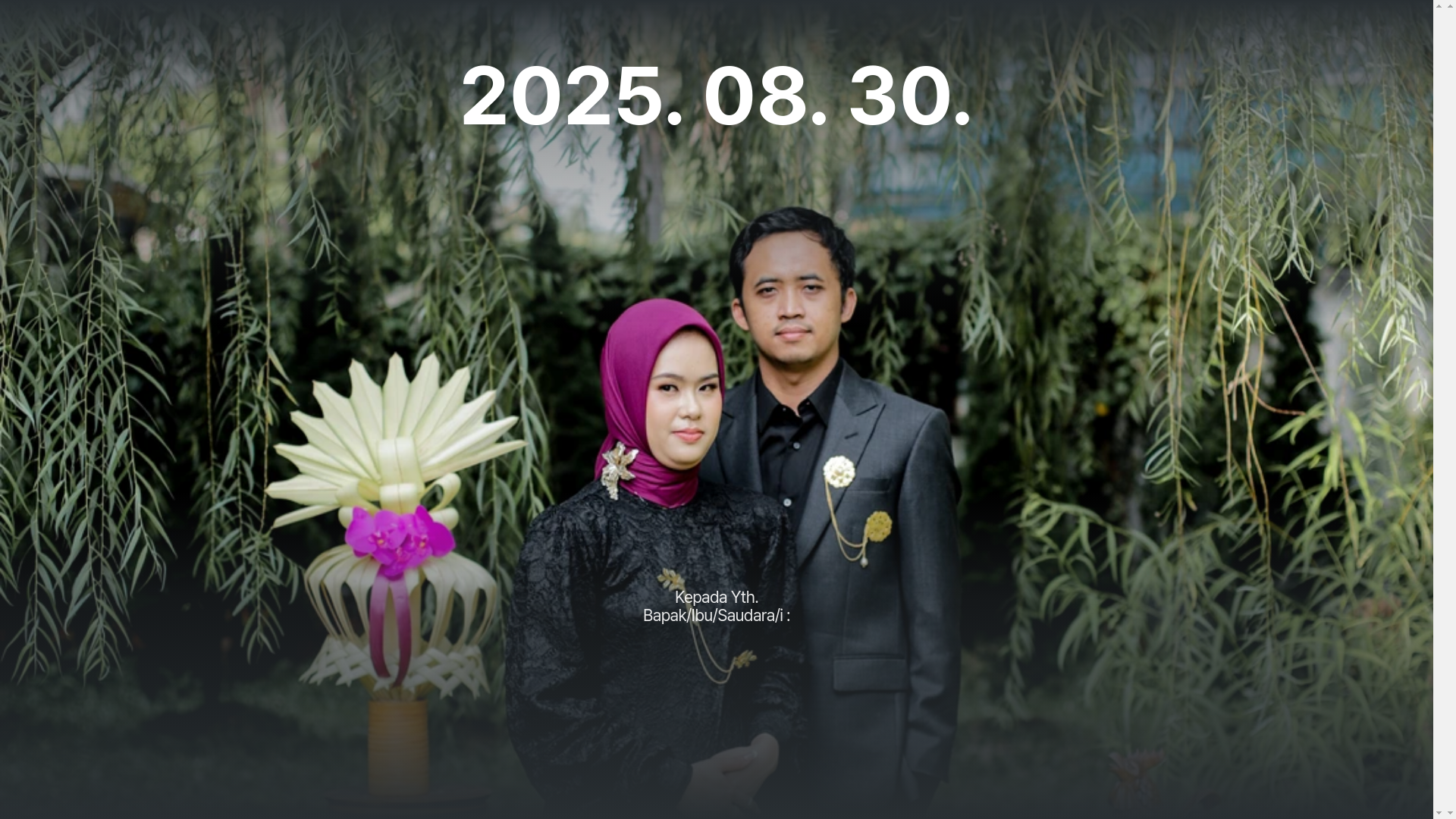 website screenshot of https://menujukiyahajul.web.id/