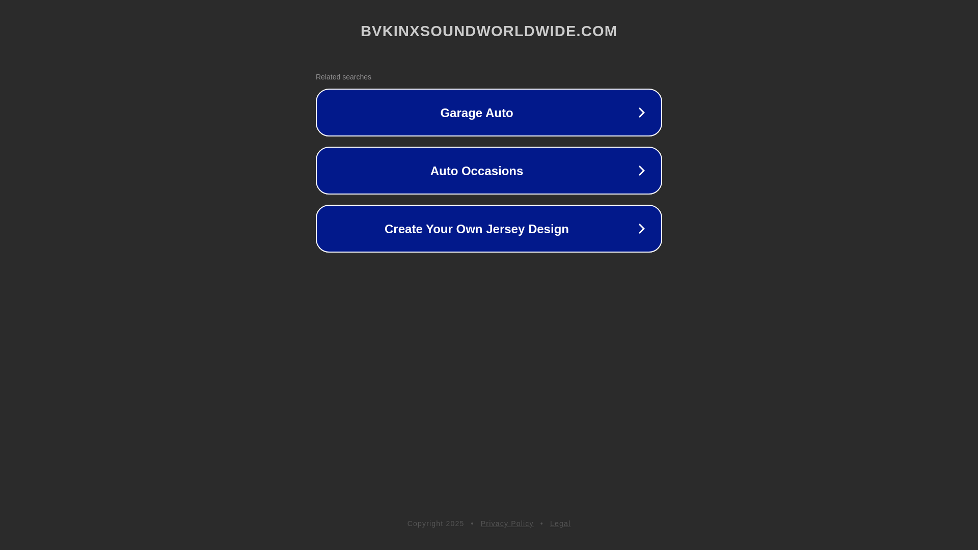 website screenshot of https://bvkinxsoundworldwide.com/