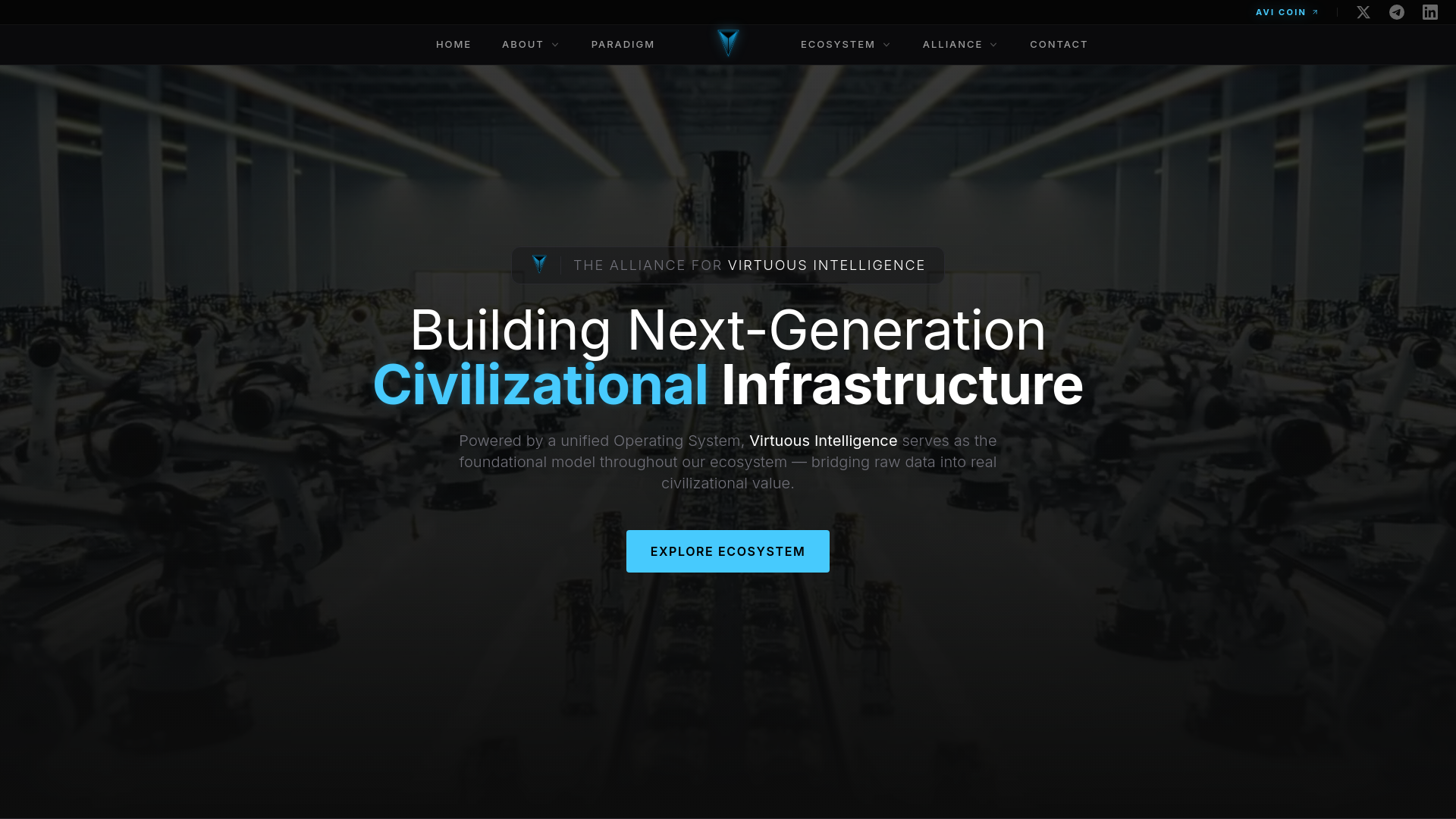 website screenshot of https://avi-paradigm.pages.dev/