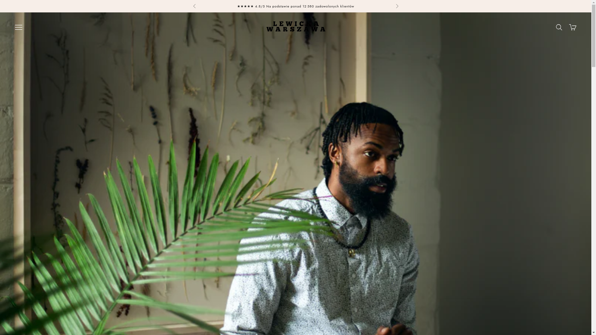 website screenshot of https://lewicka-warszawa.pl/