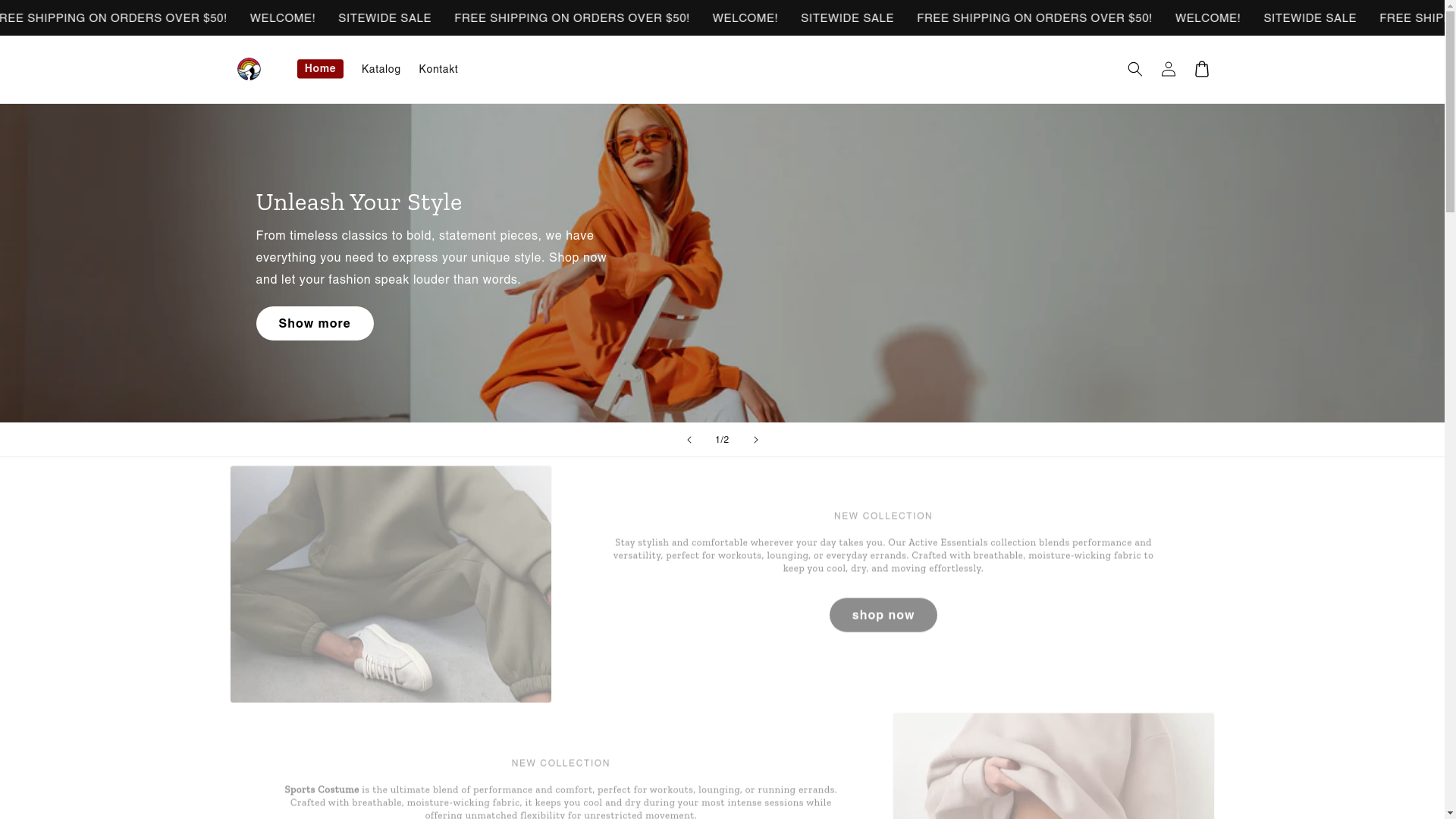 website screenshot of https://stylewithheart.store/