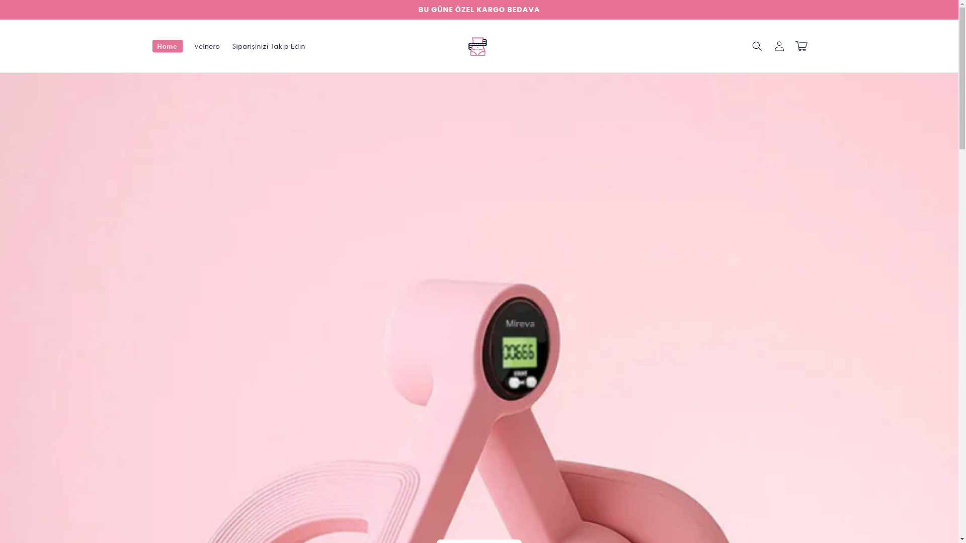 website screenshot of https://avalera.store/