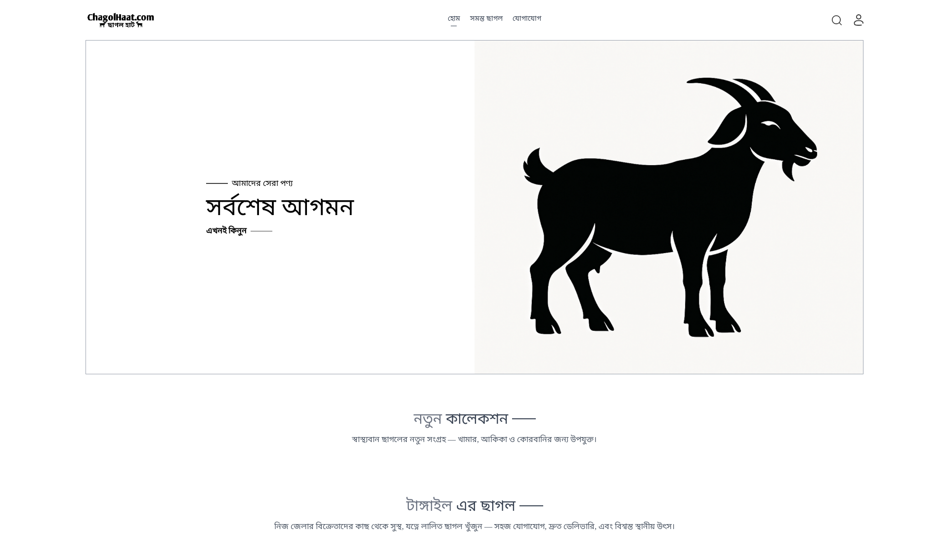 website screenshot of https://chagolhaat.com/