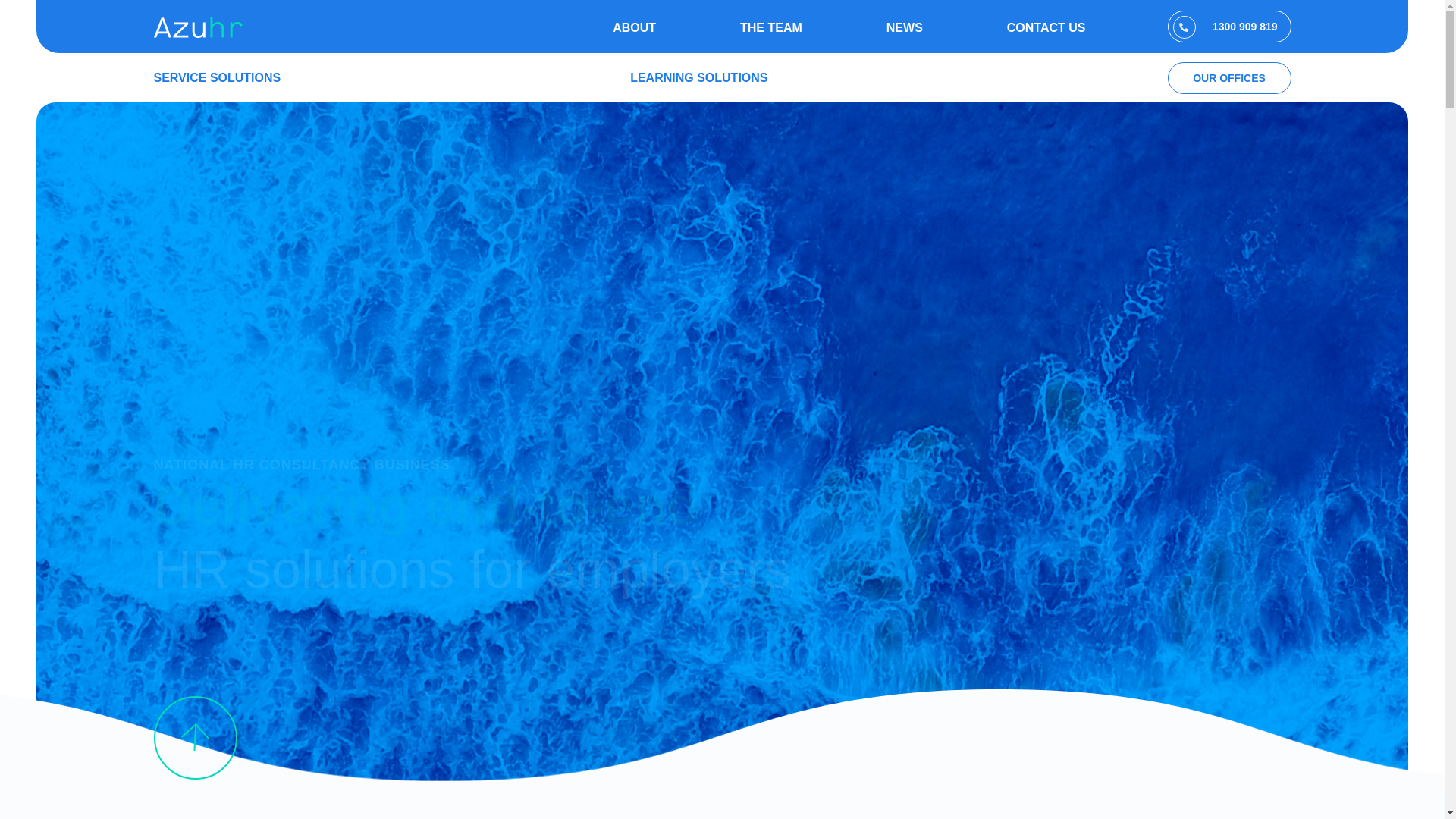 website screenshot of https://azuhr.com/