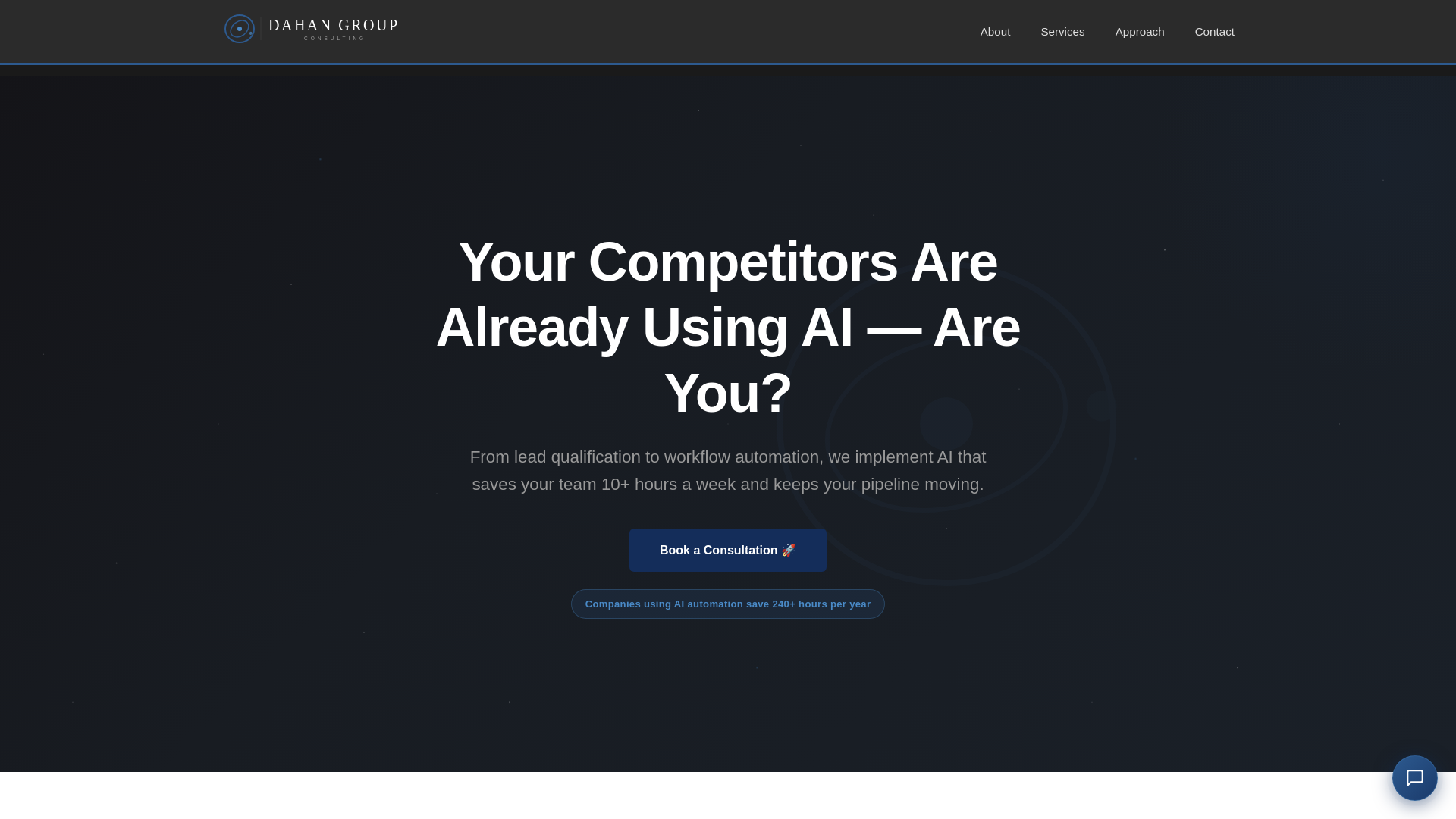 website screenshot of https://dahangroup.io/