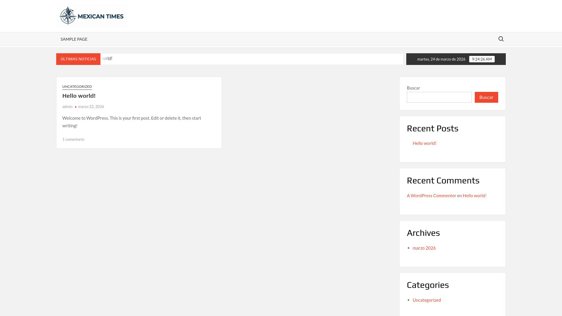 website screenshot of https://pulsochilango.website/