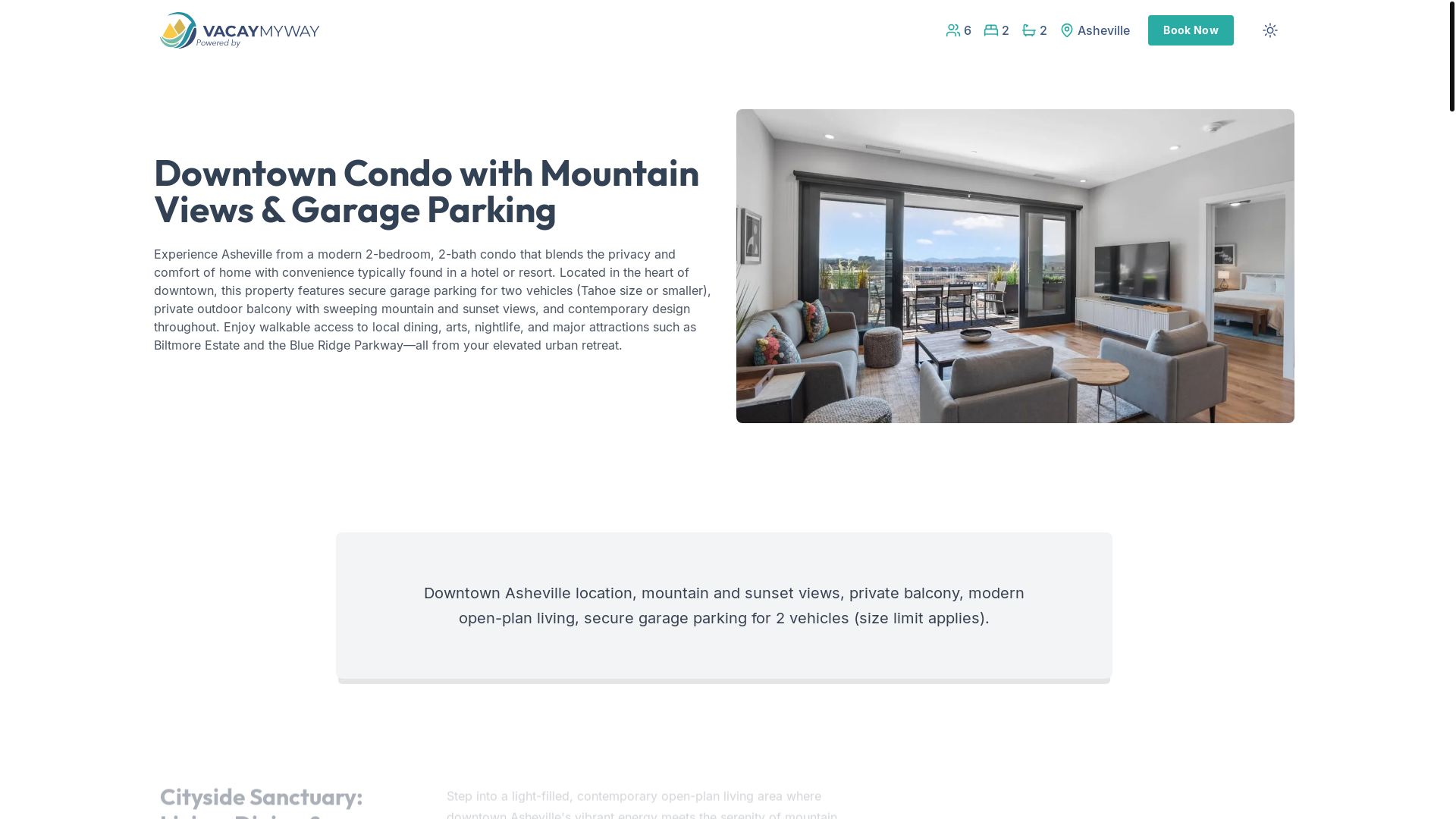 website screenshot of https://citypulseasheville.house/