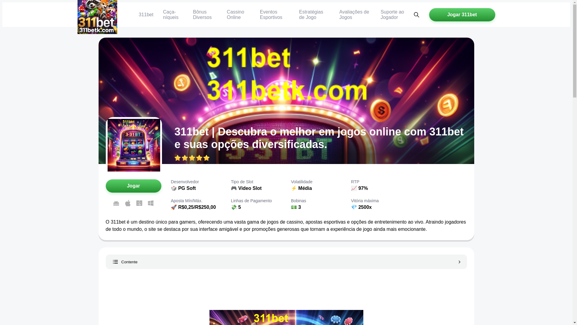 website screenshot of https://311betk.com/