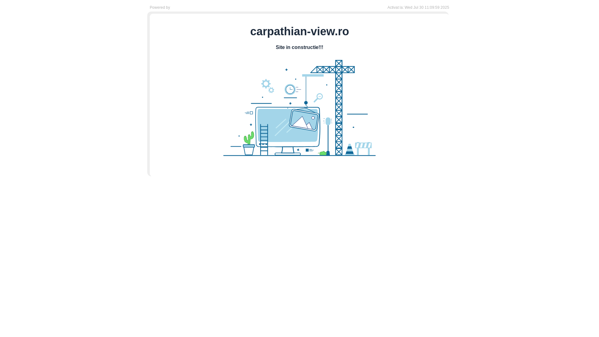website screenshot of https://carpathian-view.ro/