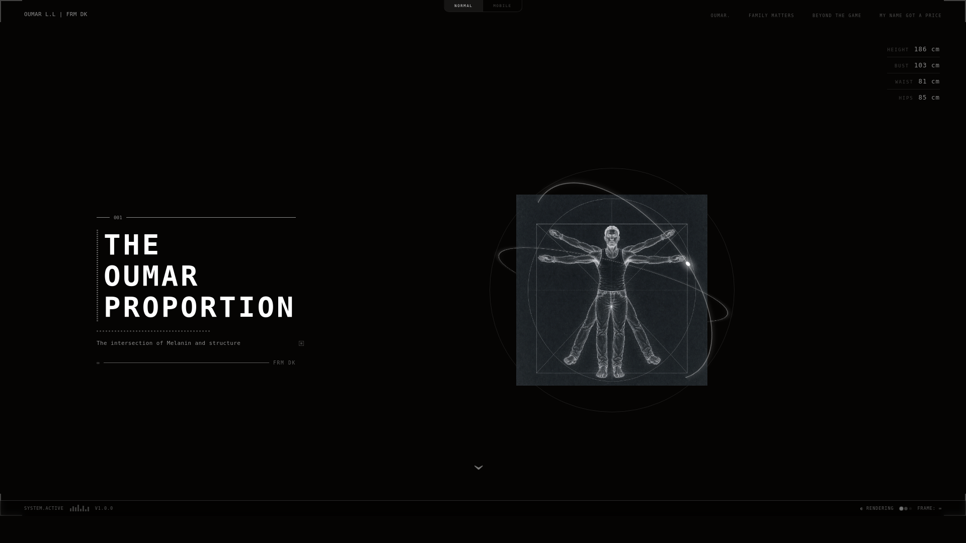 website screenshot of https://oumarbook.com/
