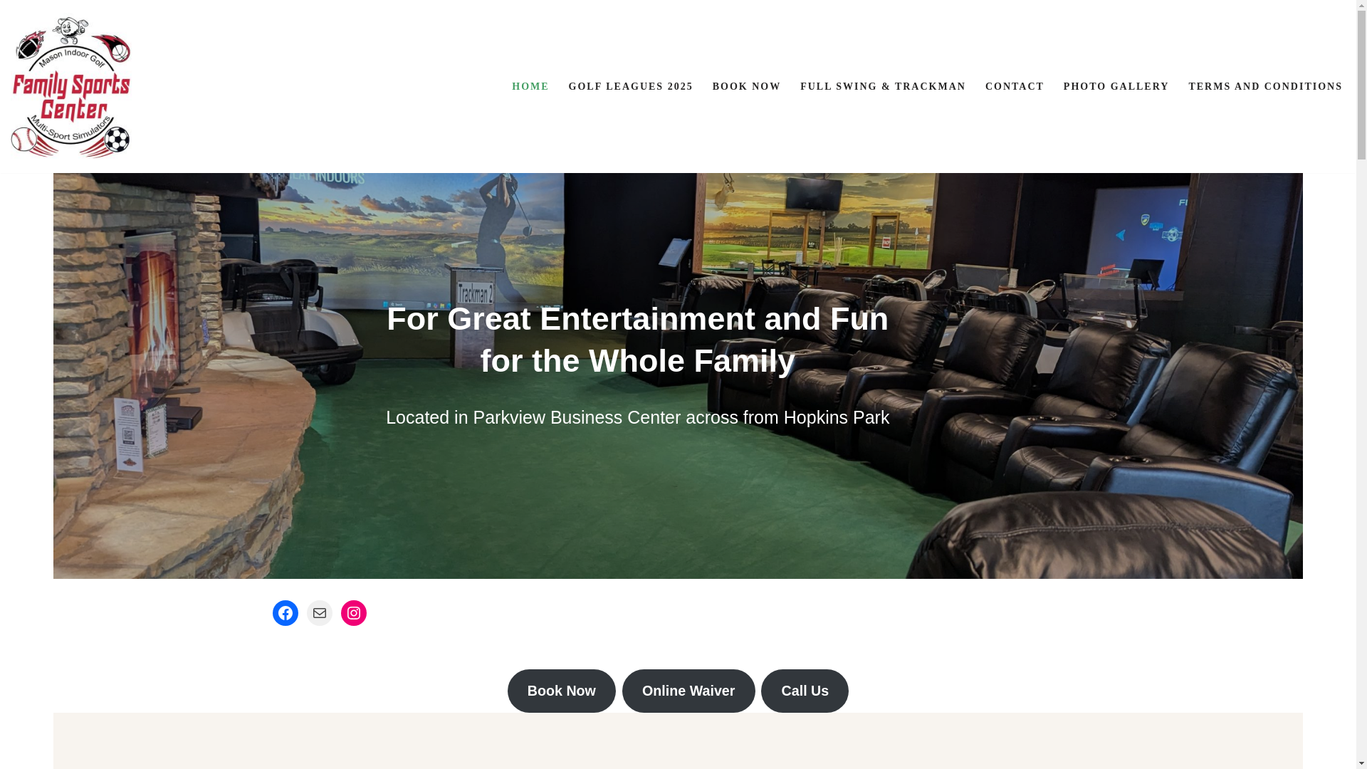 website screenshot of https://familysportscenterdekalb.com/