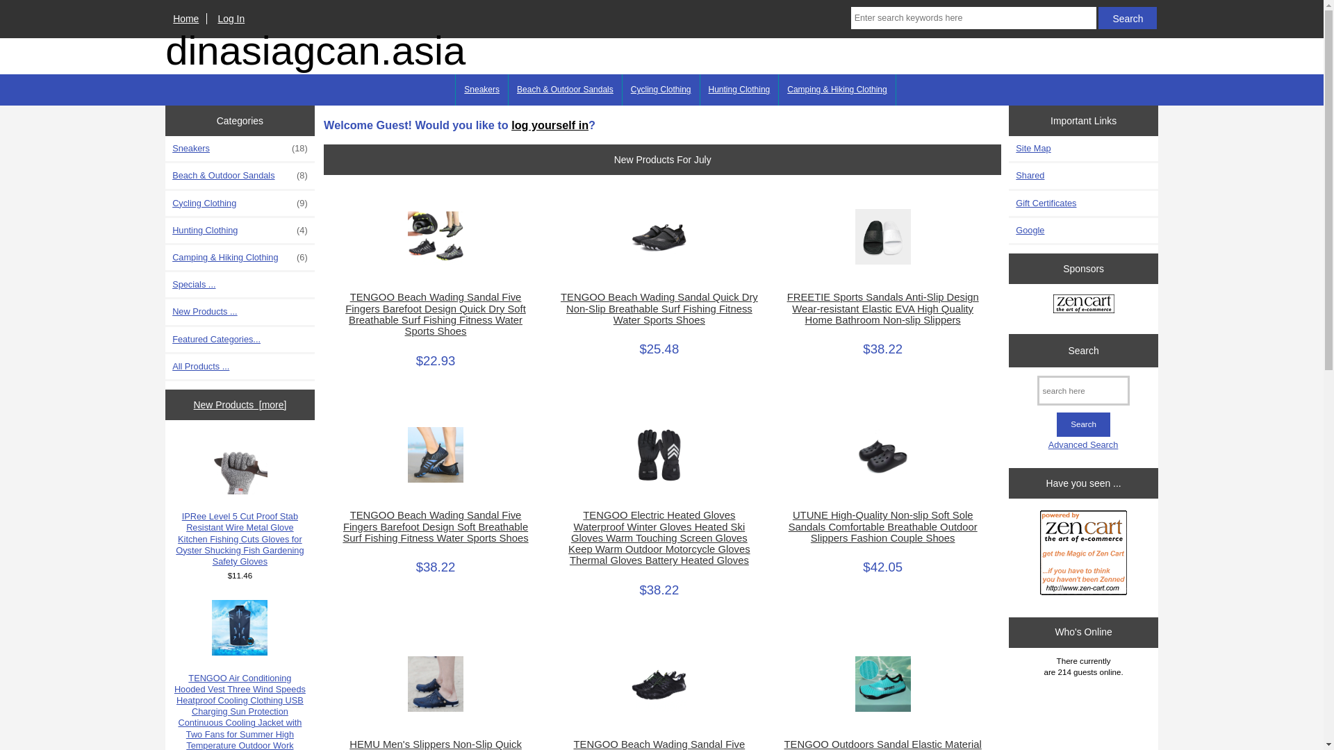 website screenshot of https://dinasiagcan.asia/