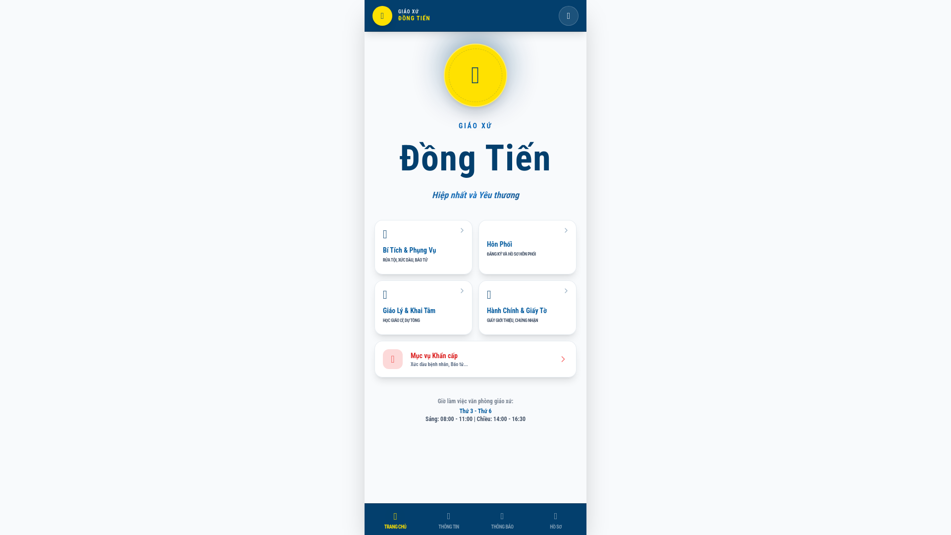 website screenshot of https://dongtienphanthiet.com