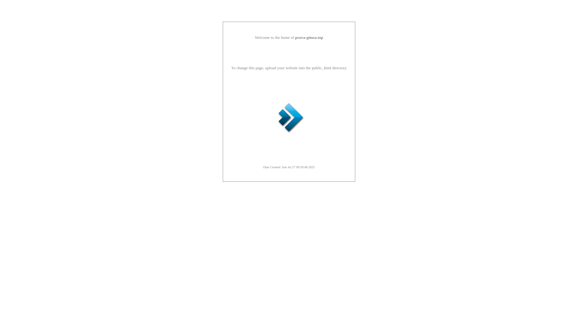 website screenshot of https://prava-gimsa.top/