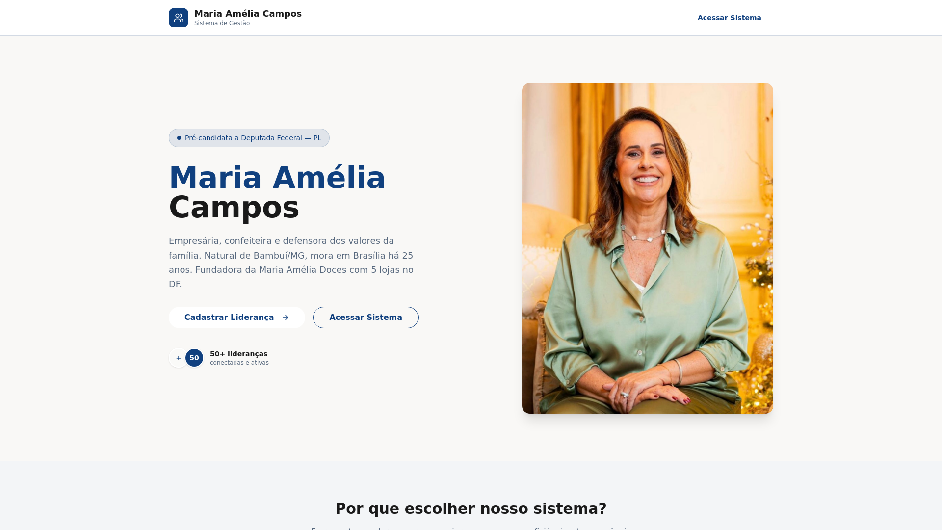 website screenshot of https://maria-amelia.xyz/