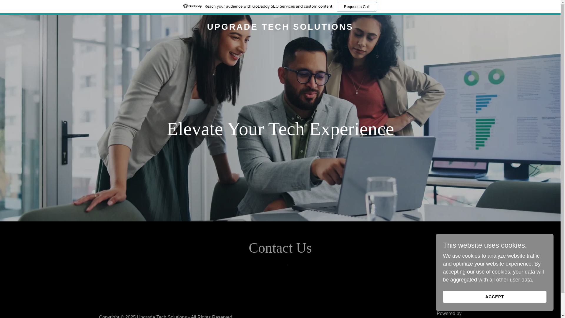 website screenshot of https://upgrade-techsolutions.com/