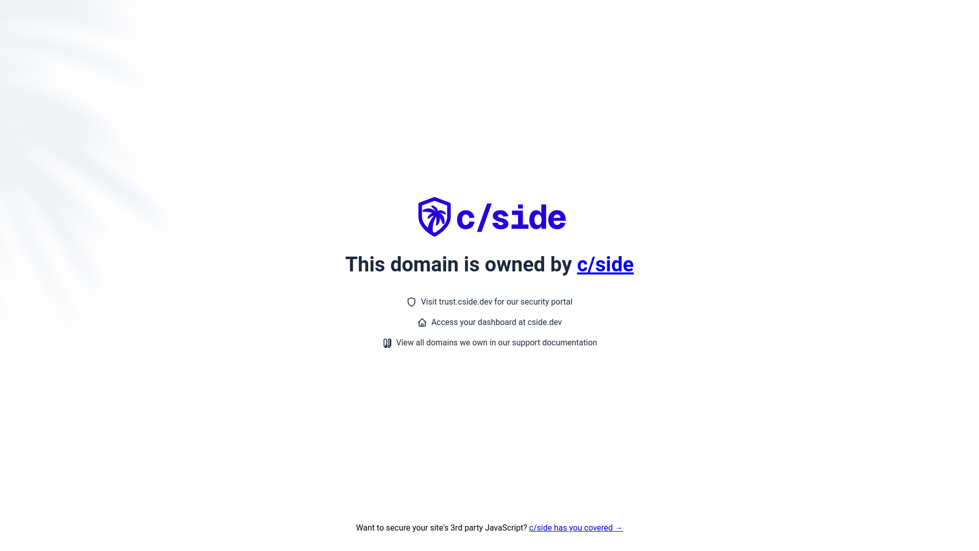 website screenshot of https://cs-security.pages.dev/