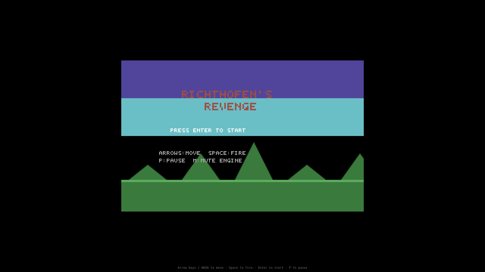 website screenshot of https://richthofens-revenge.pages.dev/