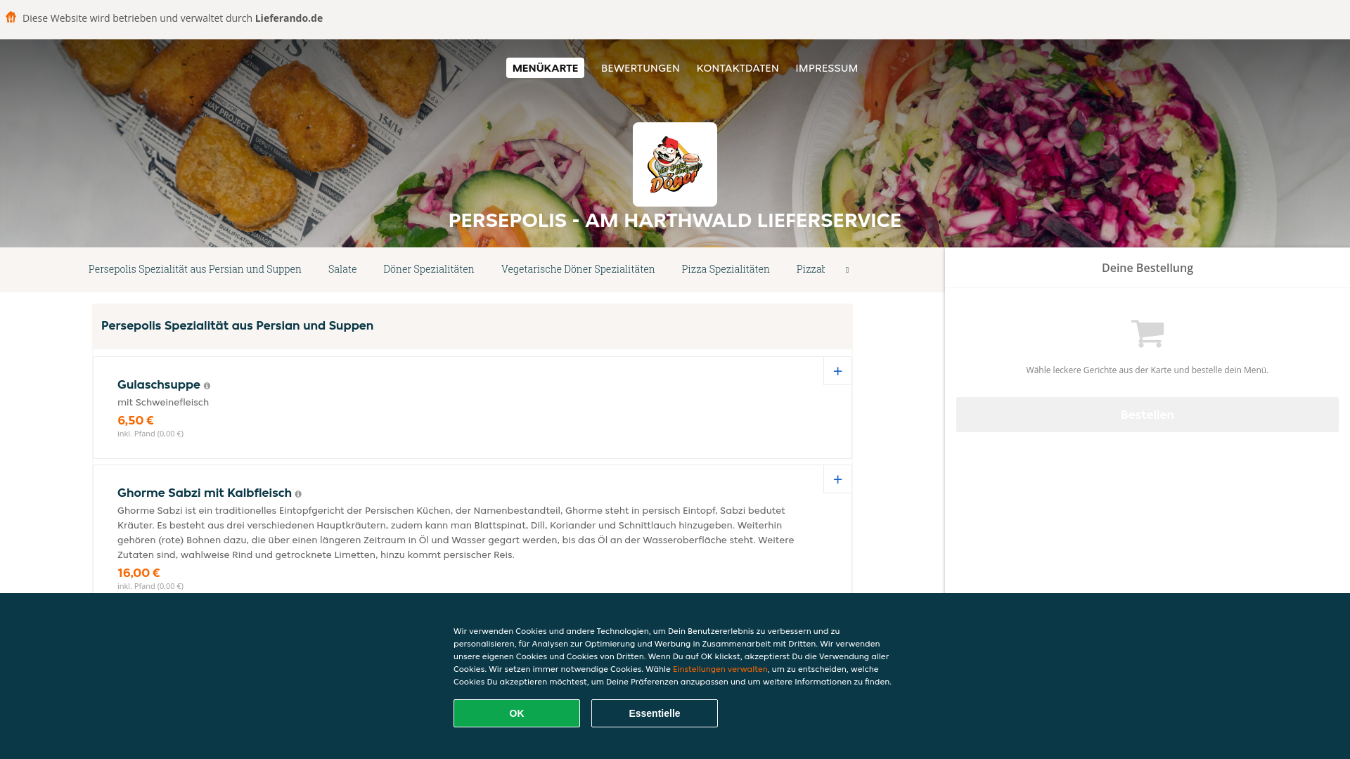website screenshot of https://persepolisamharthwaldlieferservice-chemnitz.de/