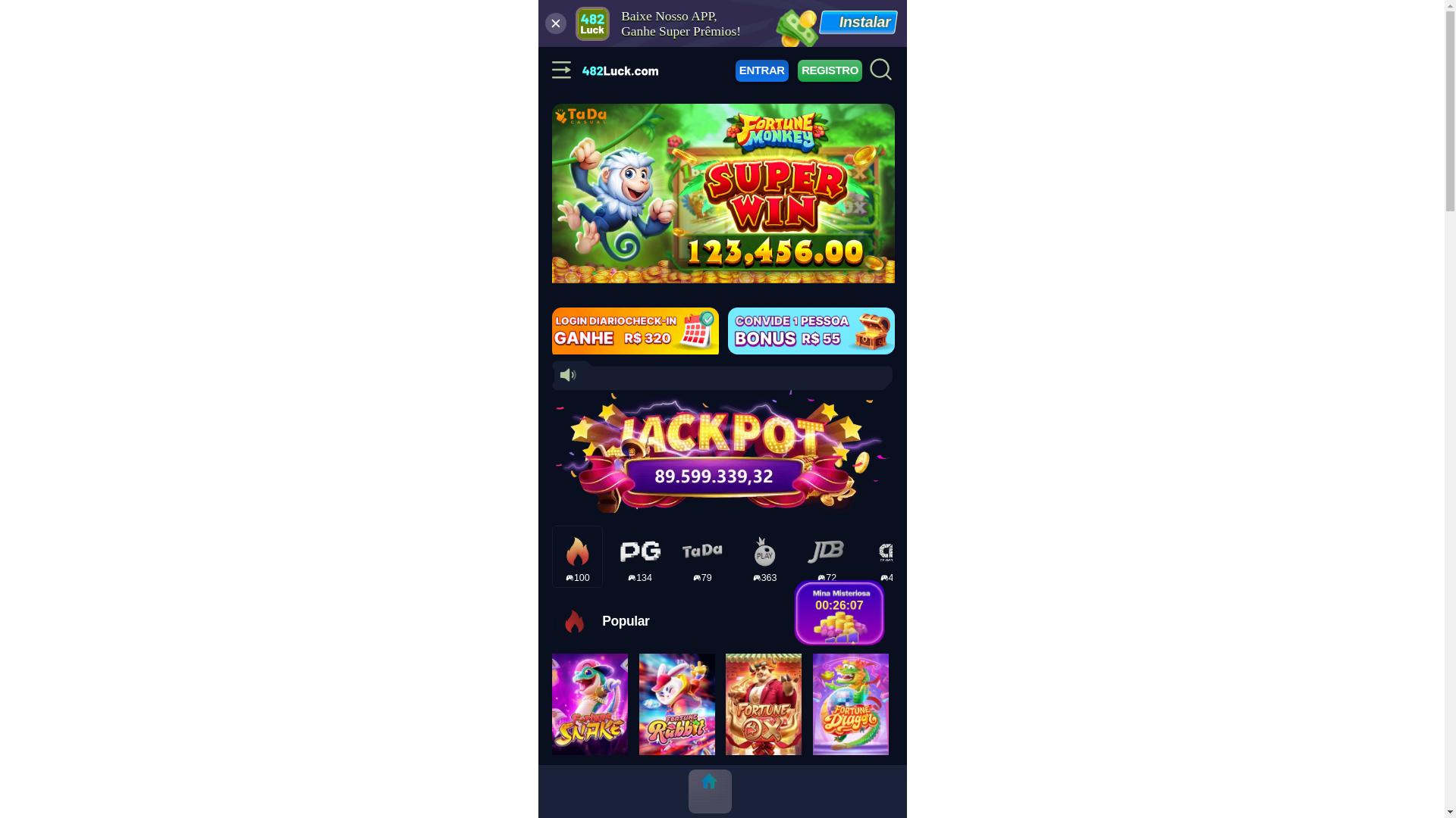website screenshot of https://482luck-betbr.com/