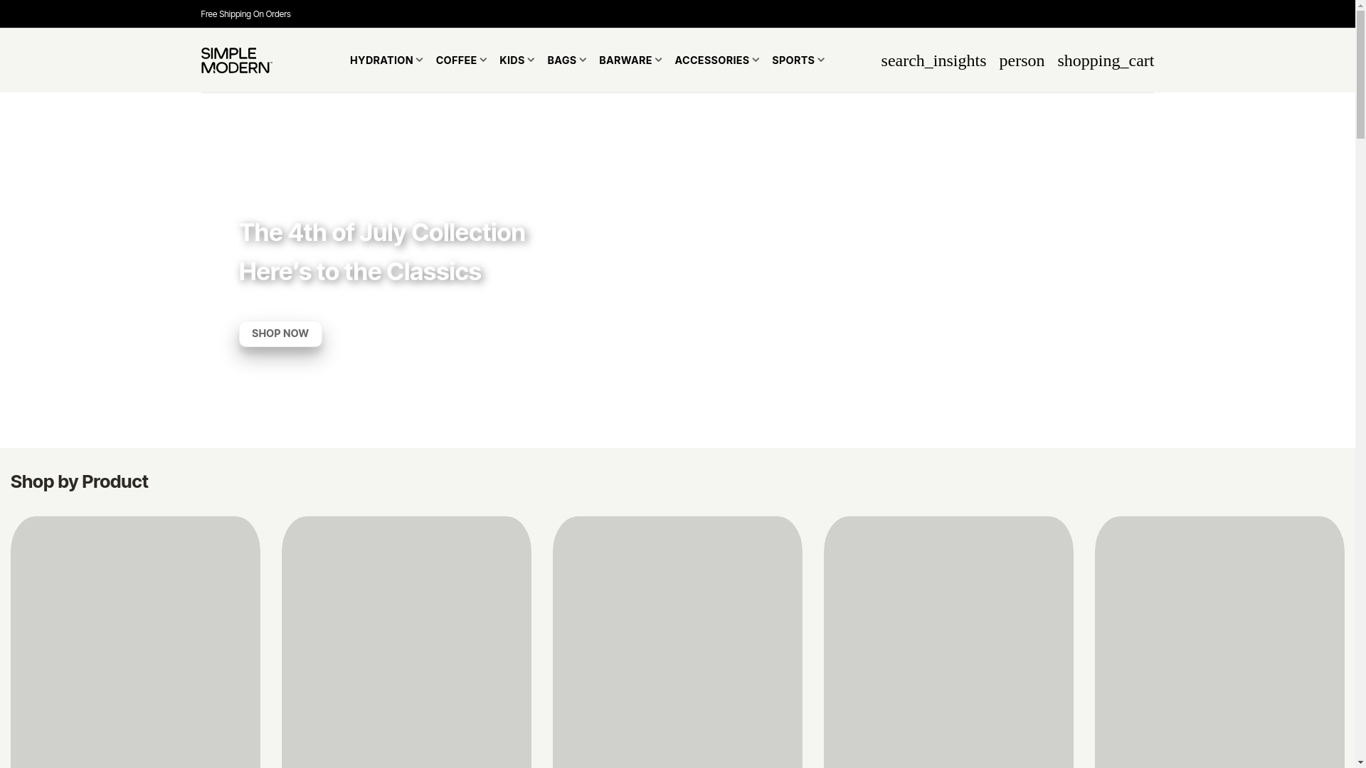 website screenshot of https://simplemodems.us/