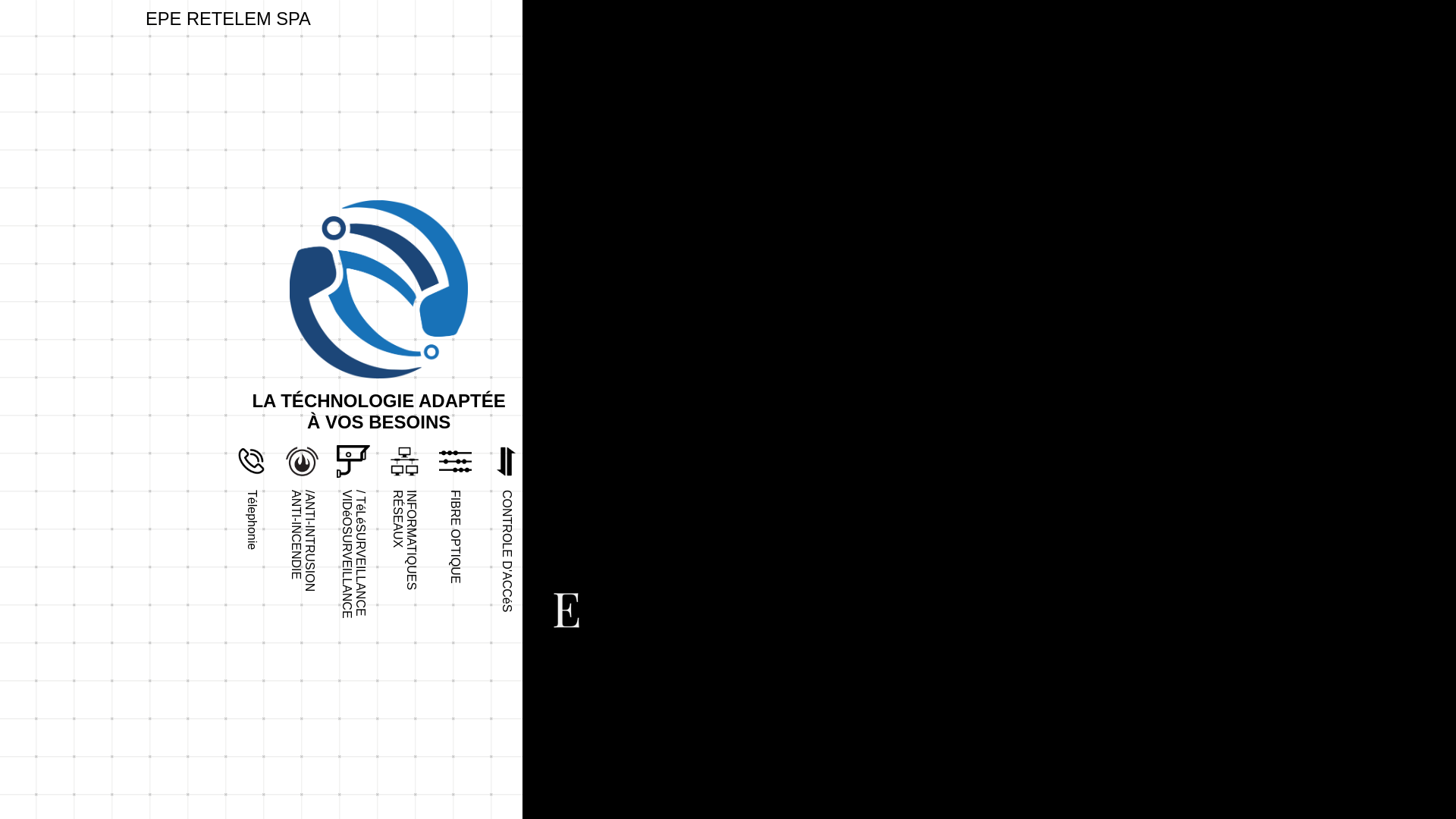 website screenshot of http://retelem-dz.com/