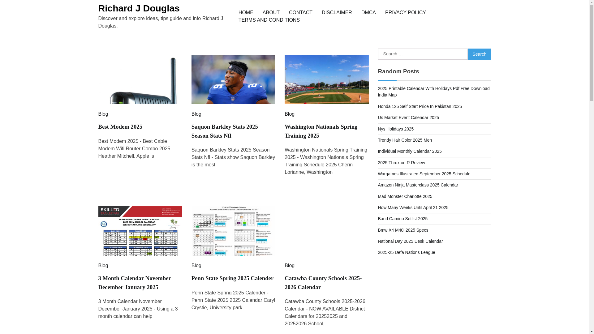 website screenshot of https://richardjdouglasa.pages.dev/