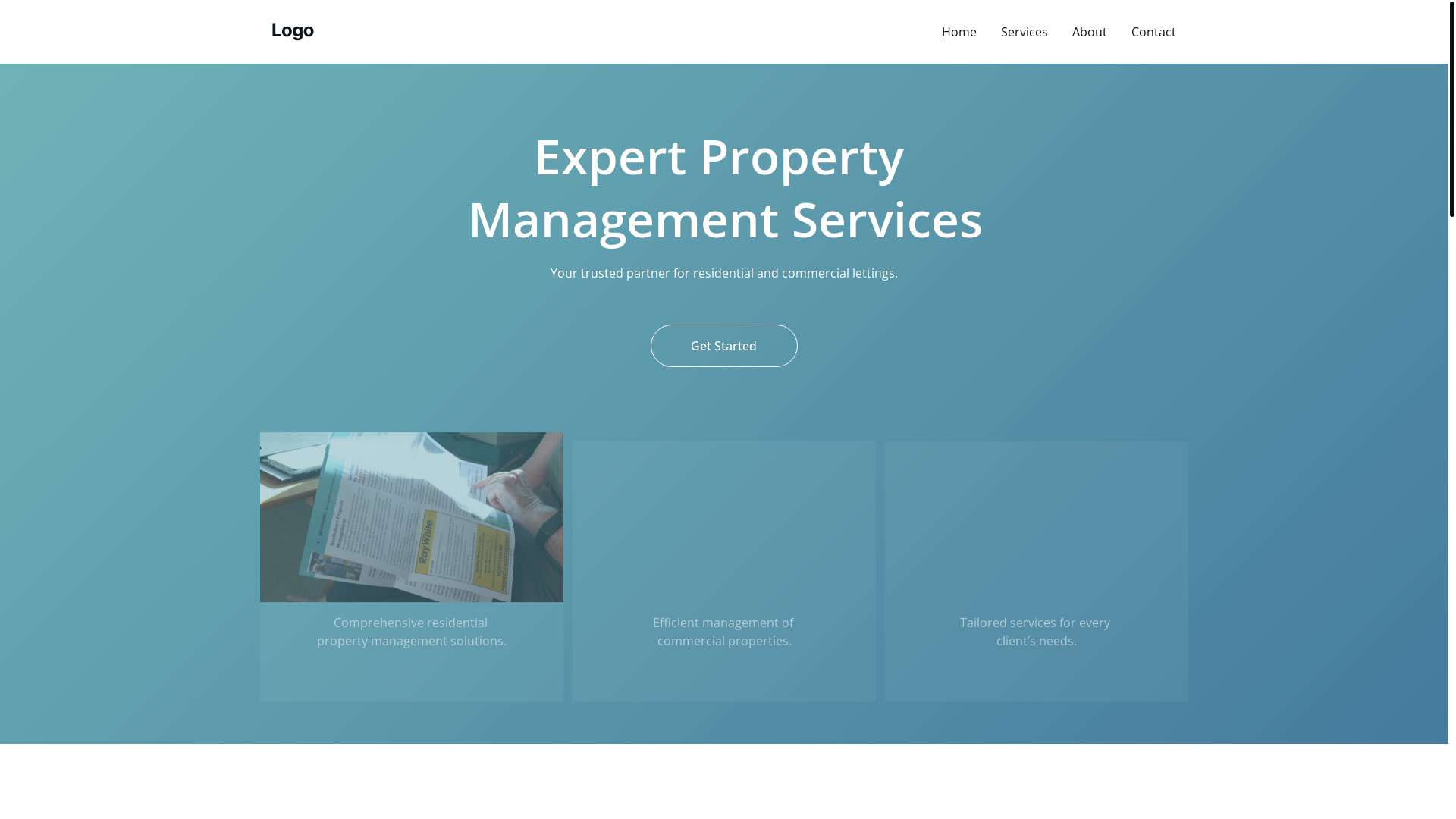 website screenshot of https://kilcloherpropertymanagementservices.com/