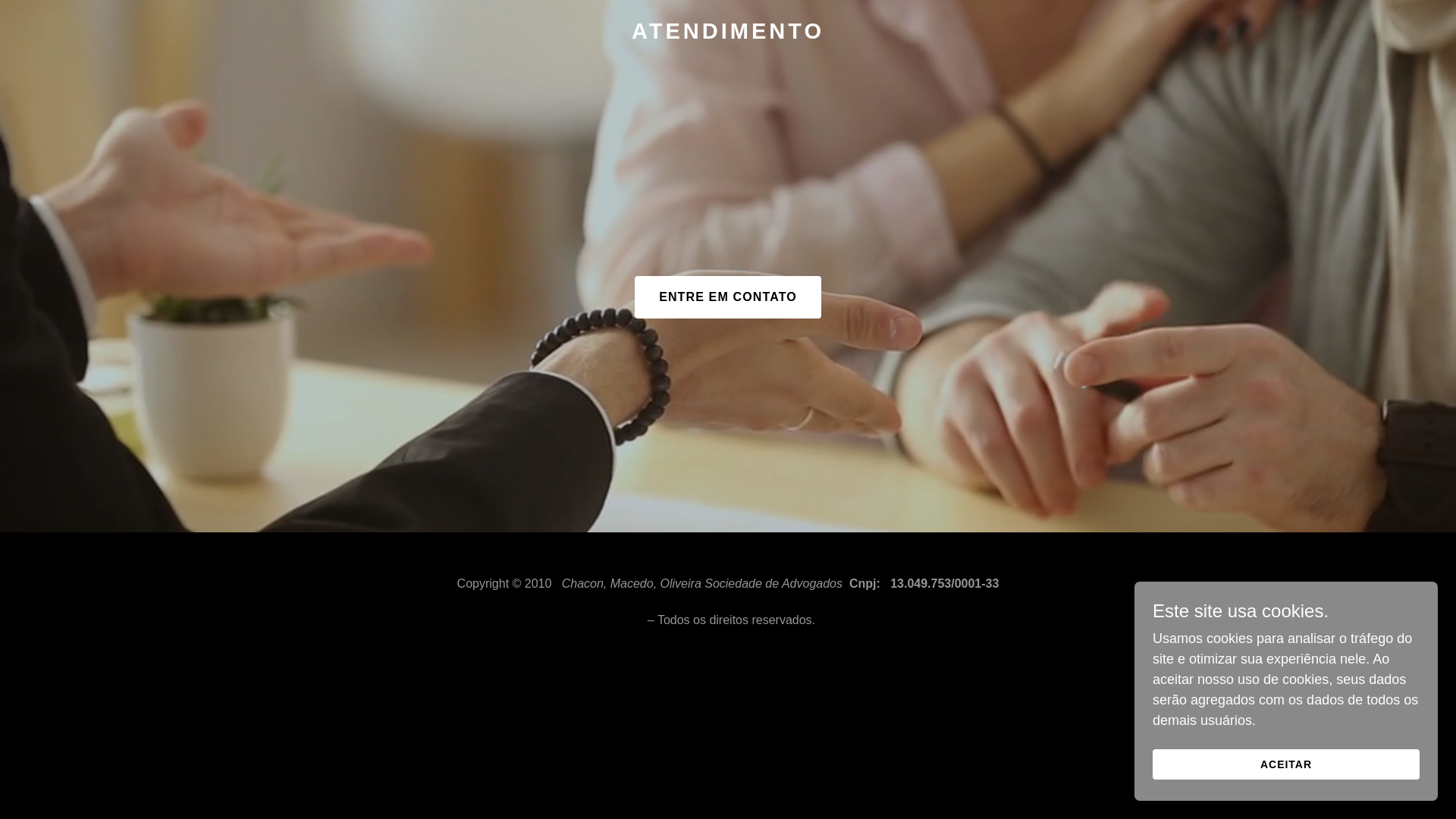 website screenshot of https://assessoriachacon.online/