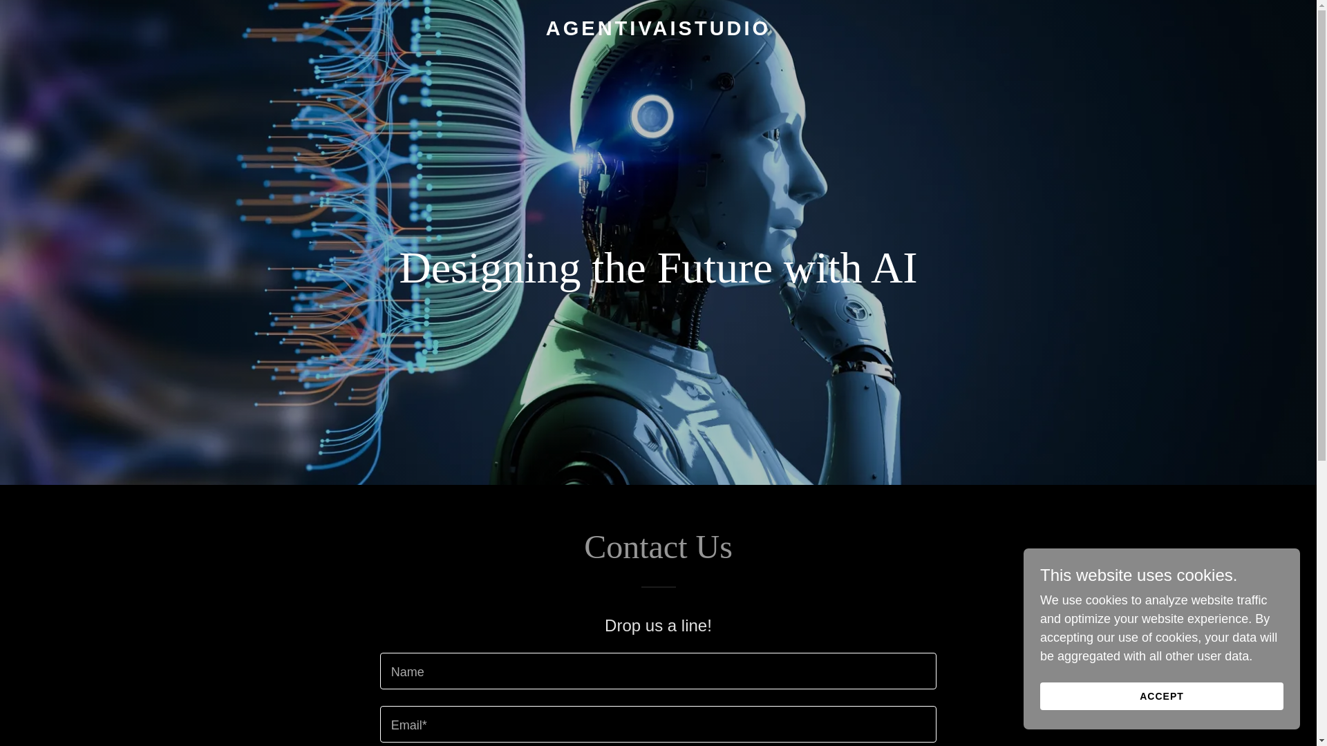website screenshot of https://agentivaistudio.com/