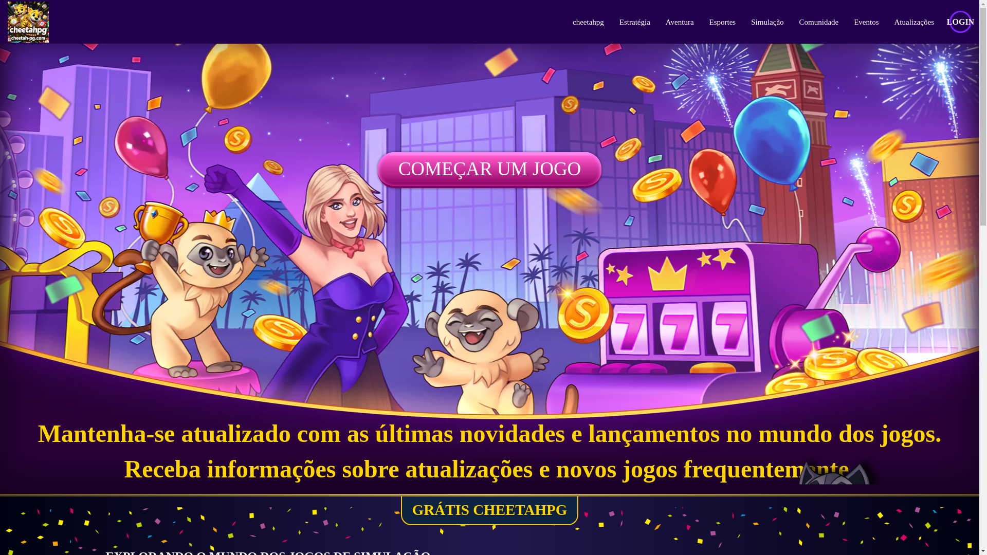 website screenshot of https://cheetah-pg.com/