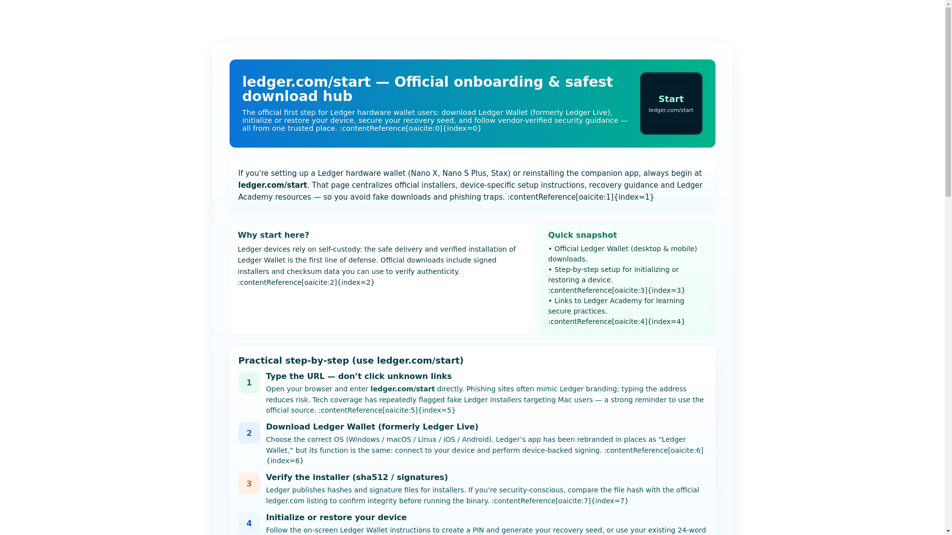 website screenshot of https://ledzorcomstart-learn.pages.dev/