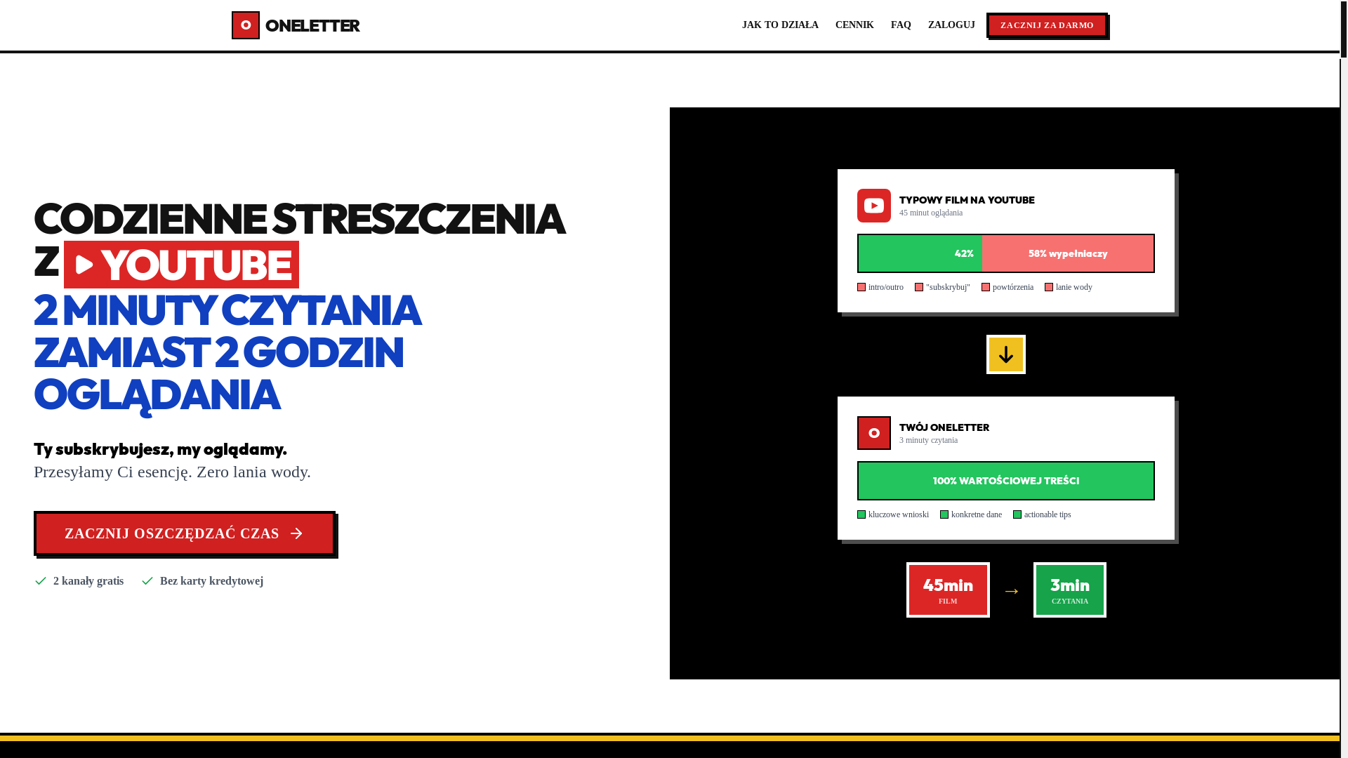 website screenshot of https://1letter.pl/