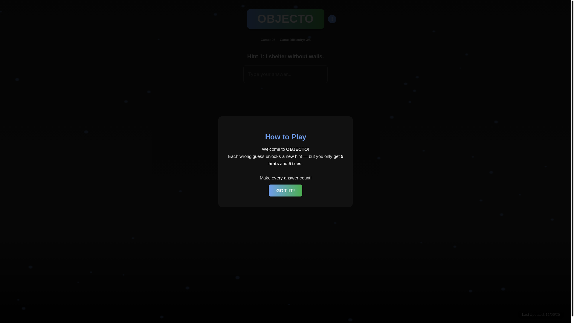 website screenshot of https://objecto.pro/