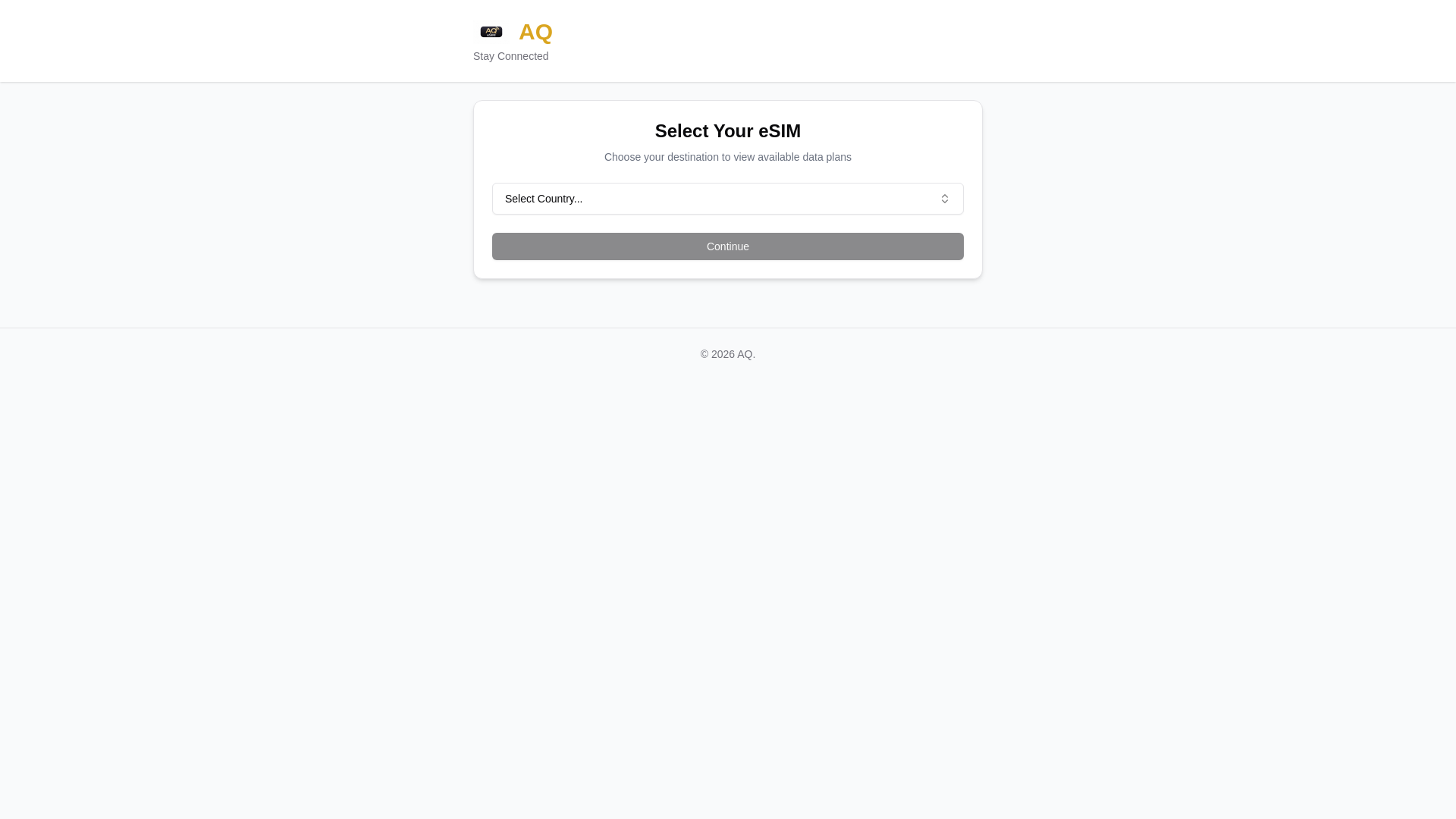website screenshot of https://aqonnect.eu