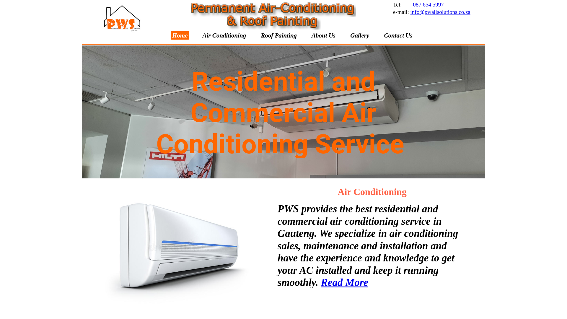 website screenshot of https://mail.pwallsolutions.co.za/