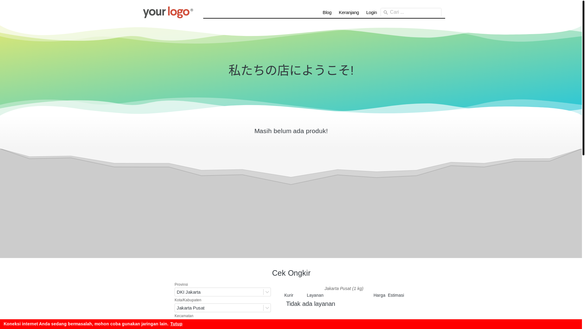 website screenshot of https://ziraah.asia/
