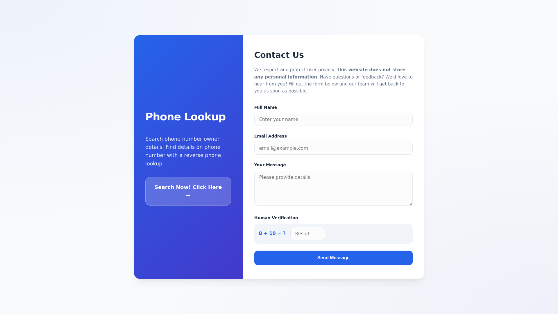 website screenshot of https://phonelookup48vciln7.cfd/