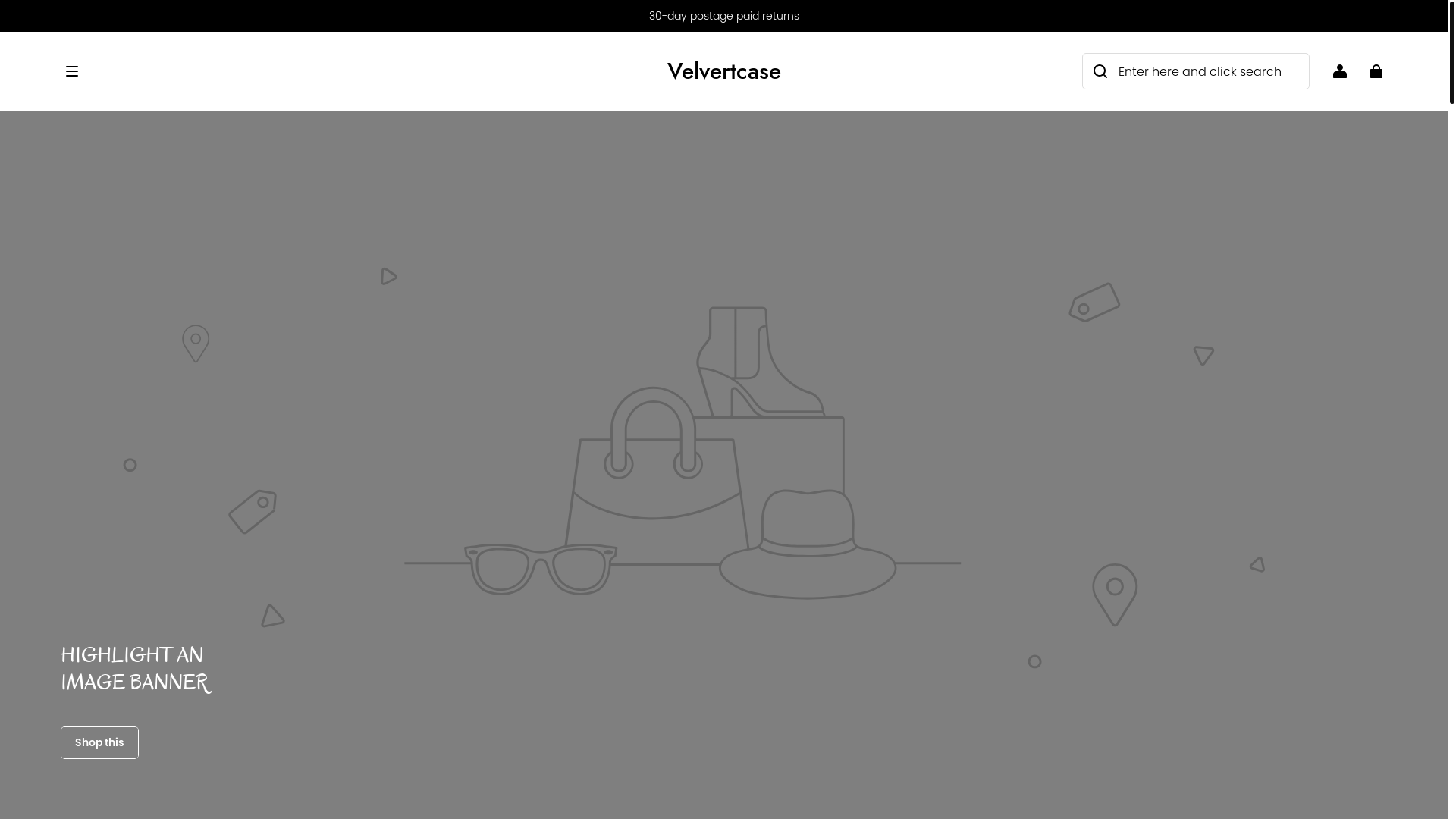 website screenshot of https://velvertcase.com