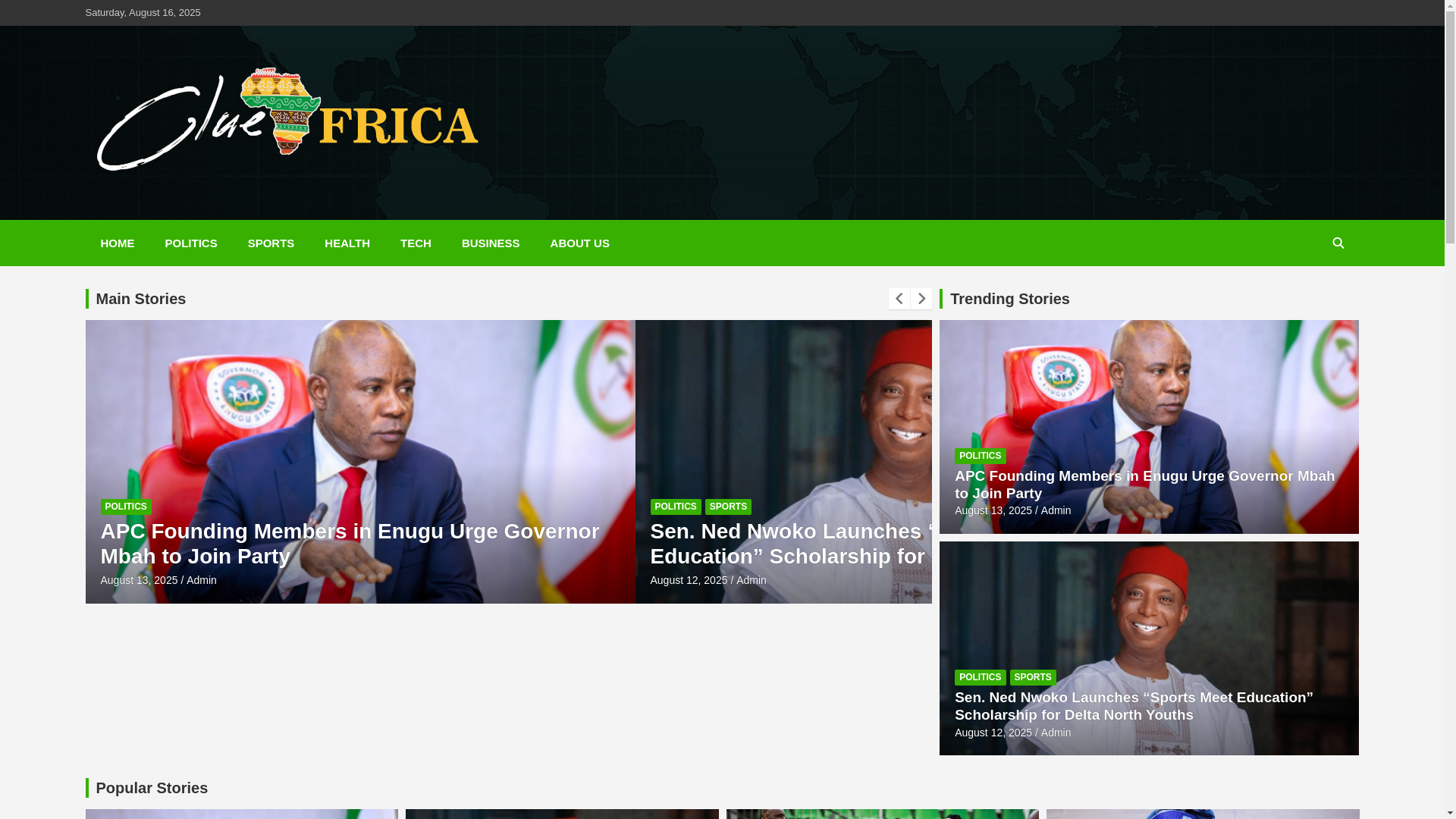 website screenshot of https://clueafrica.com/