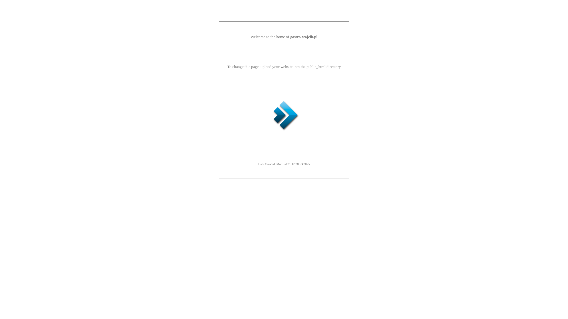 website screenshot of https://gastro-wojcik.pl/
