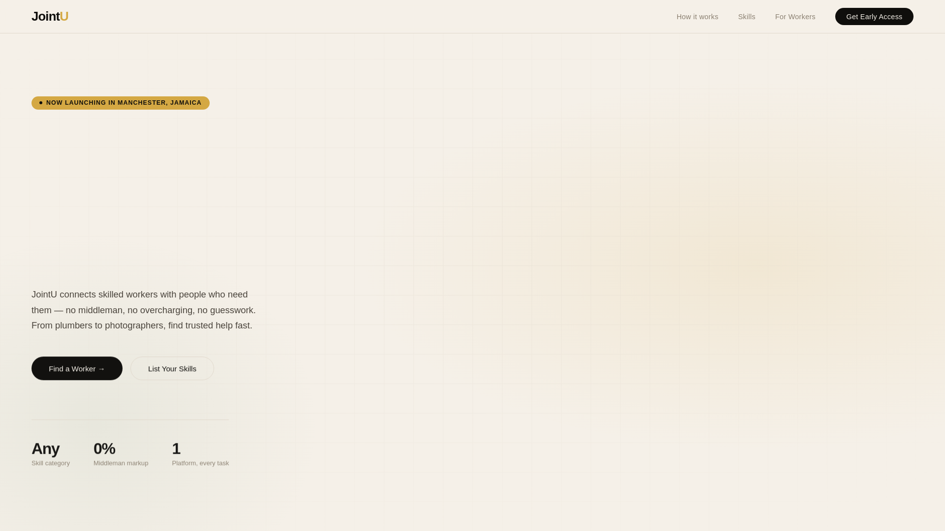 website screenshot of https://jointu.work/