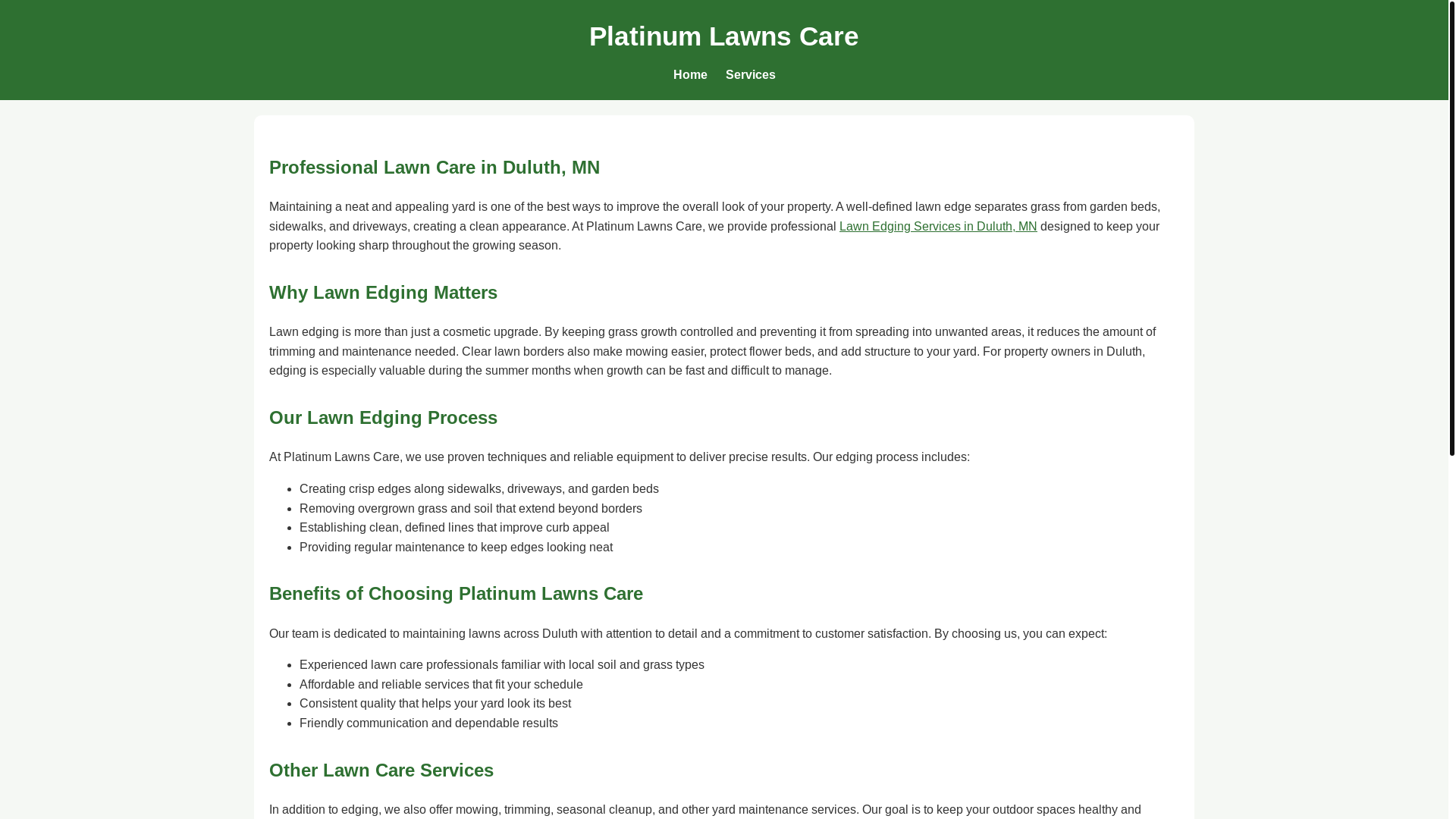 website screenshot of https://lawn-edging-services-duluth-mn.pages.dev/