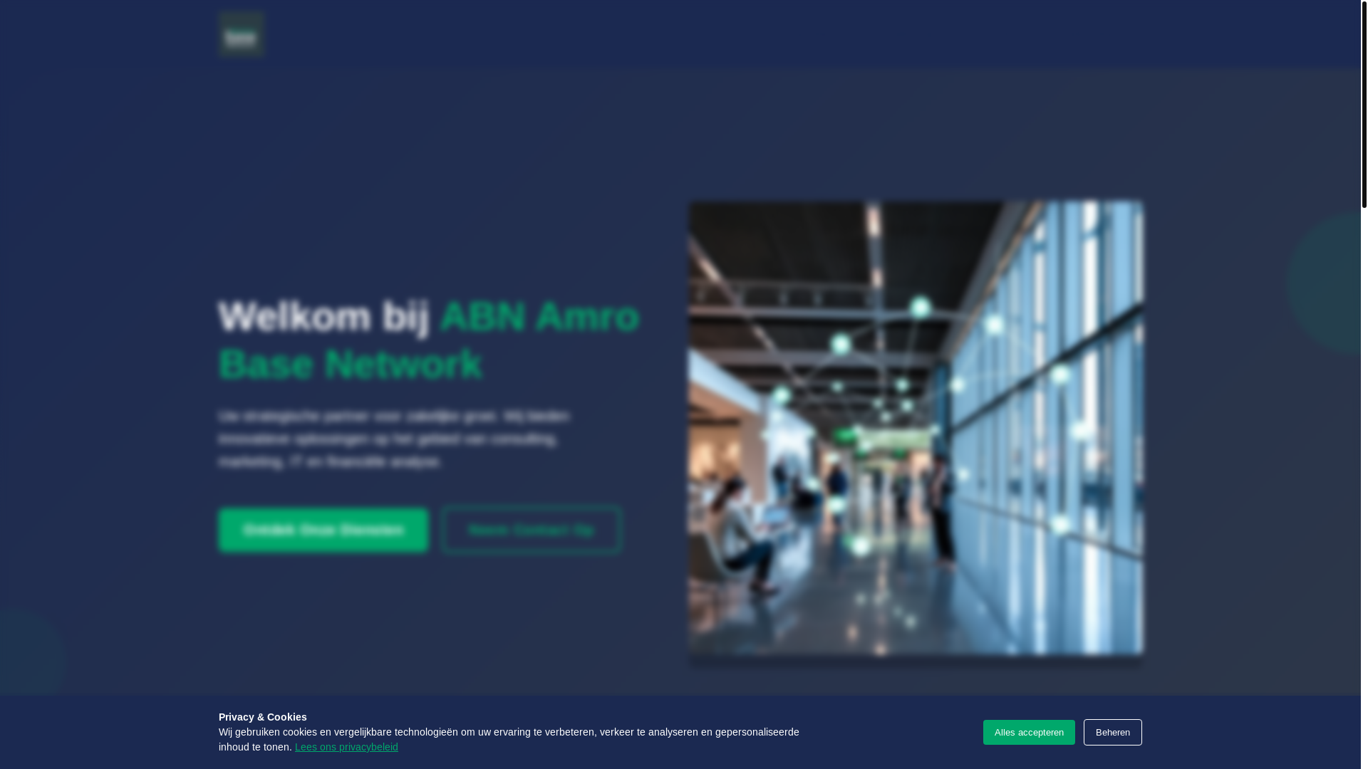 website screenshot of https://abntech-network.com/