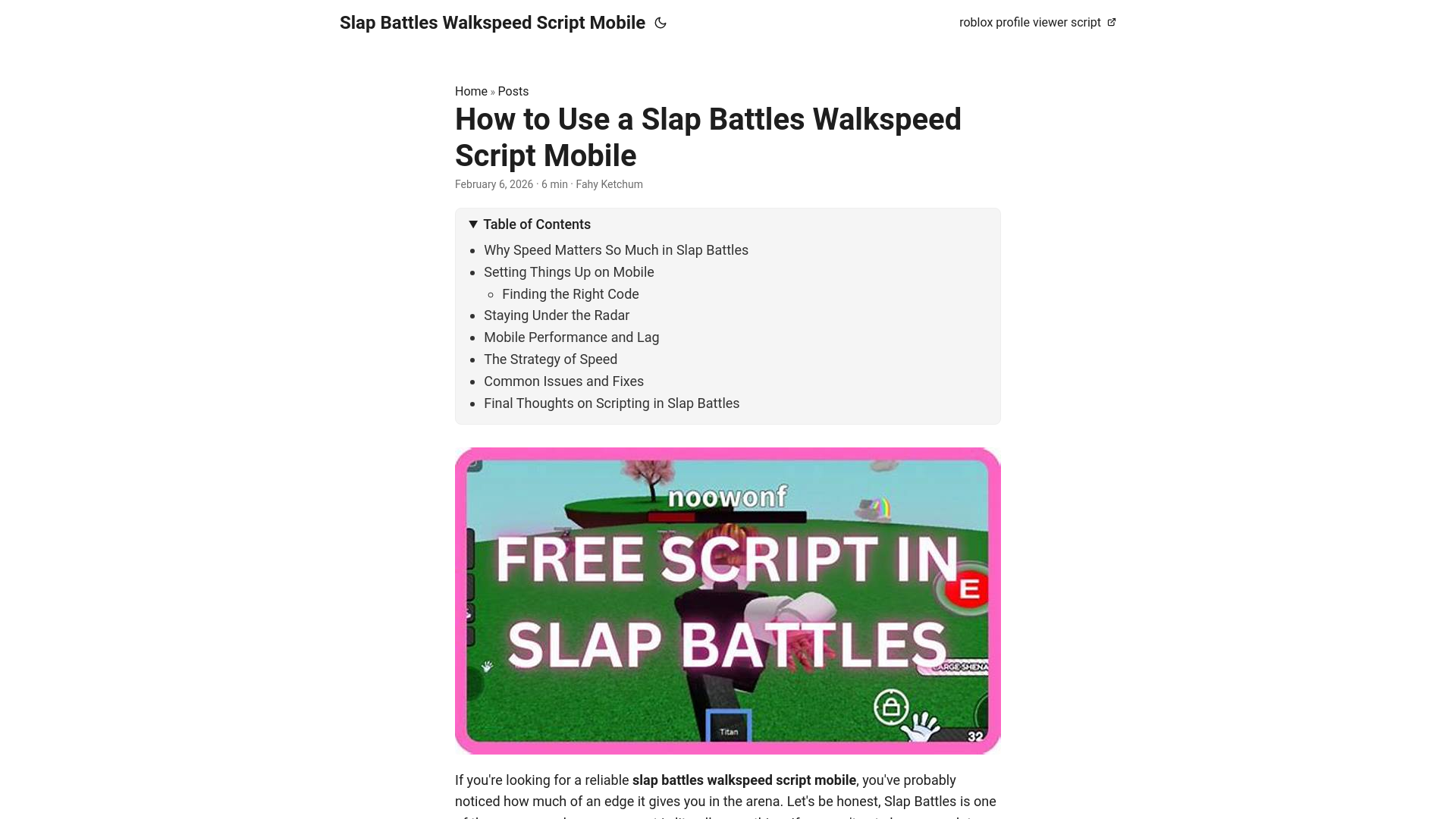 website screenshot of https://slap-battles-walkspeed-script-mobile.pages.dev/