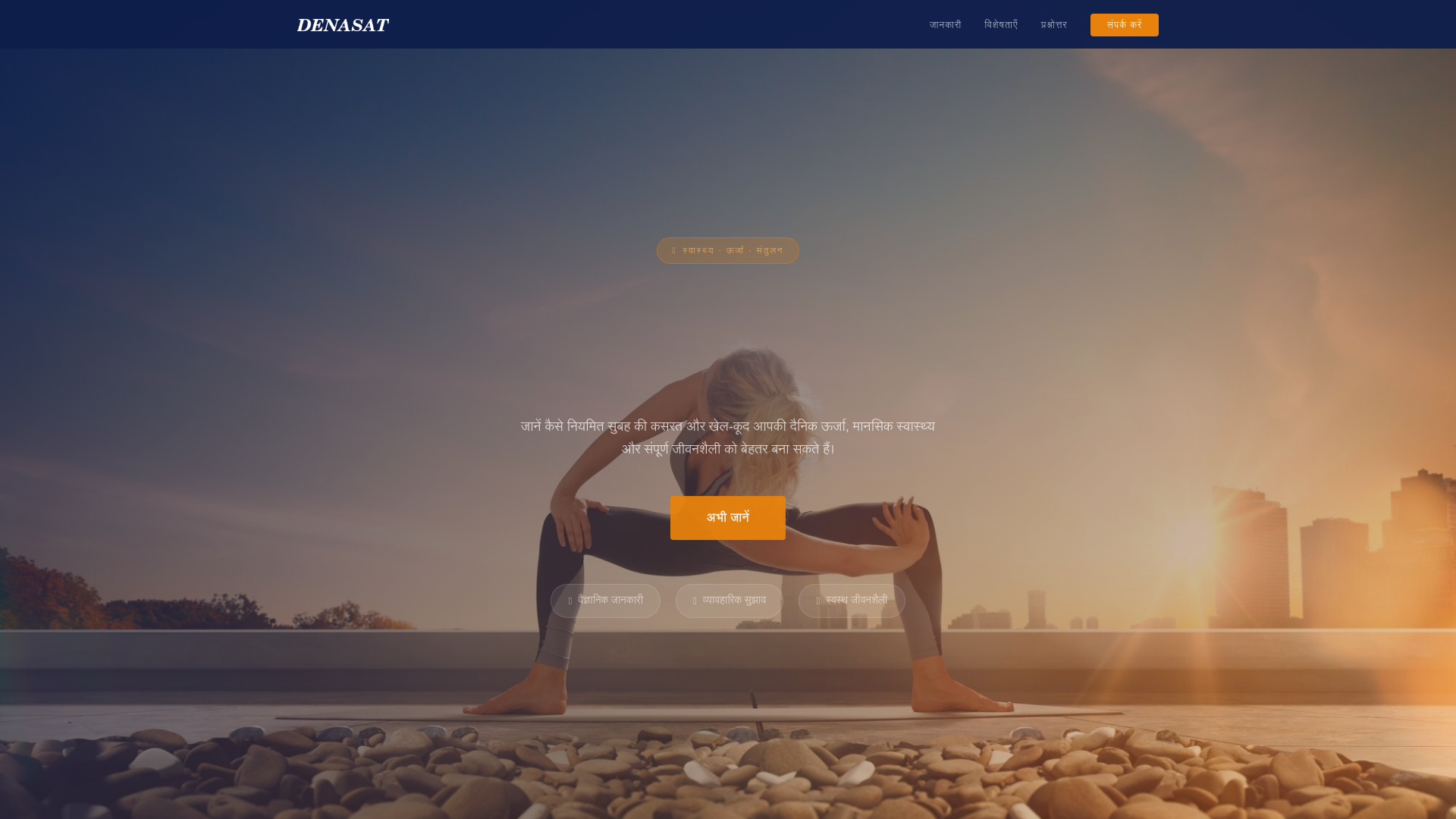 website screenshot of https://denasat.icu/