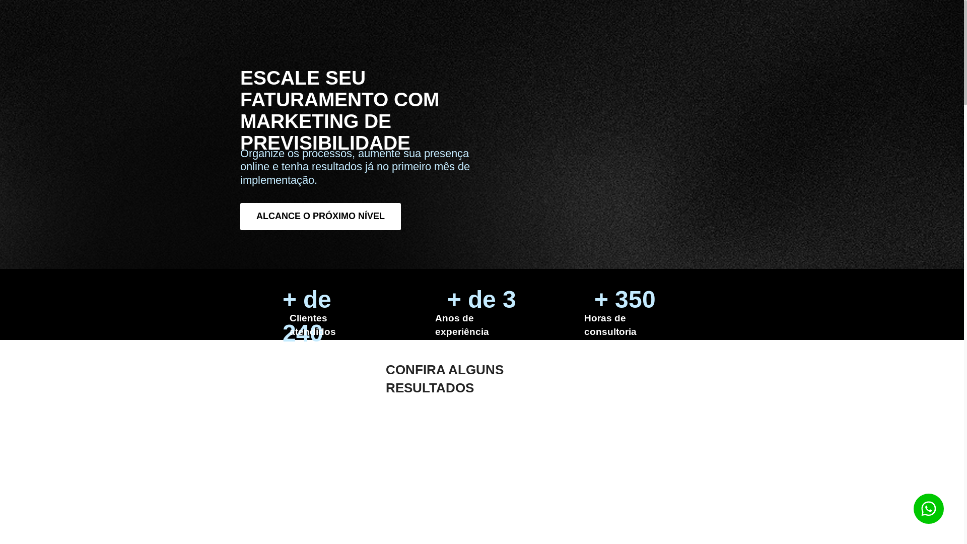 website screenshot of https://haloads.com.br/