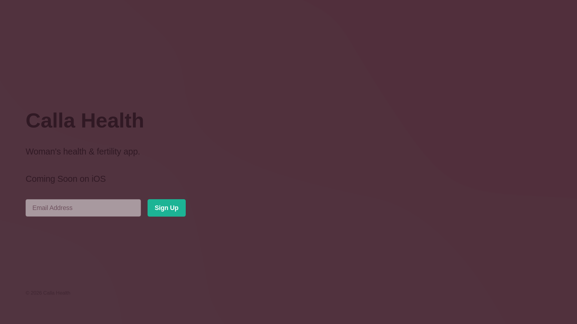 website screenshot of https://calla-health.pages.dev/
